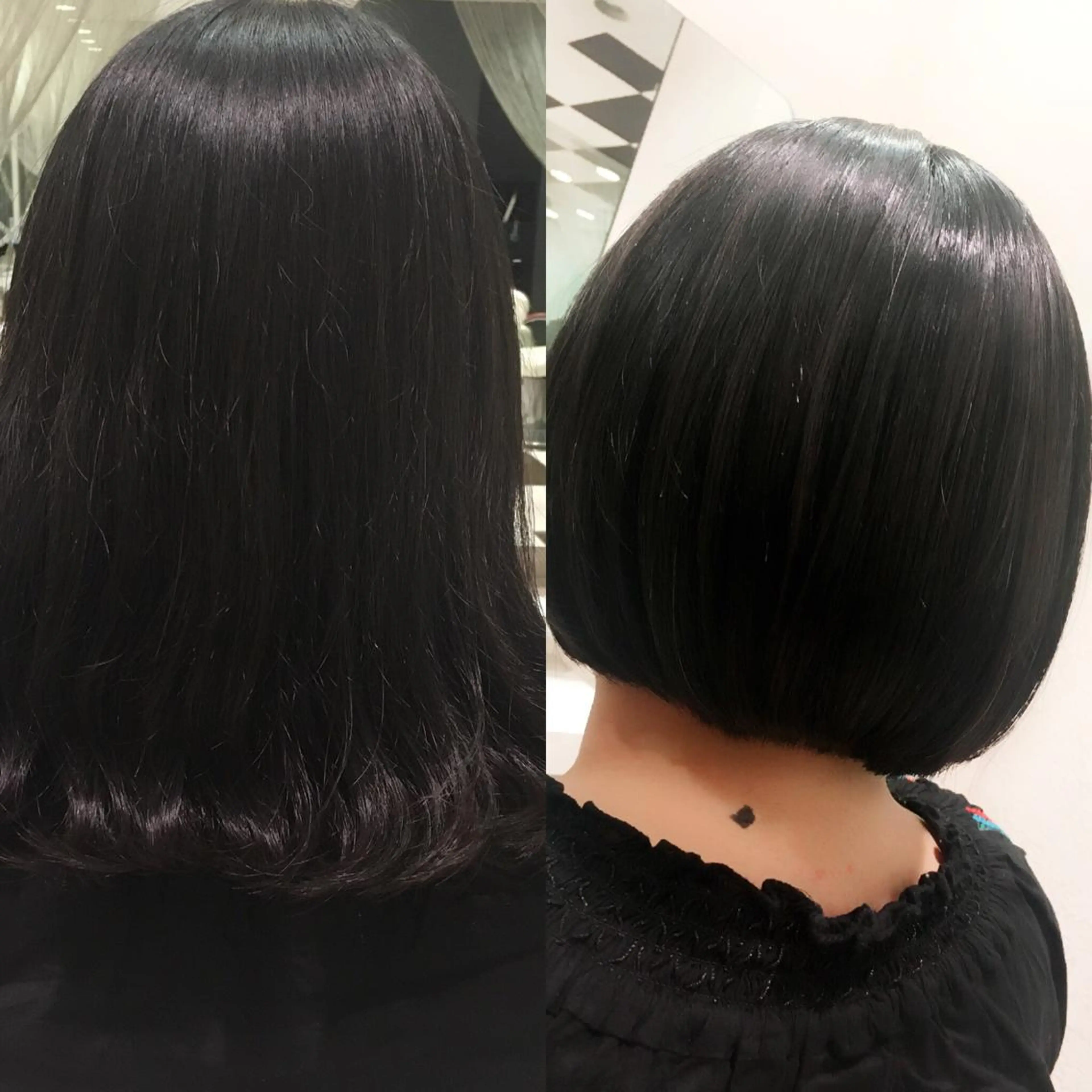 ミディアム ボブ 本場韓国ヘア特化 아이비/Aibiのヘアスタイル