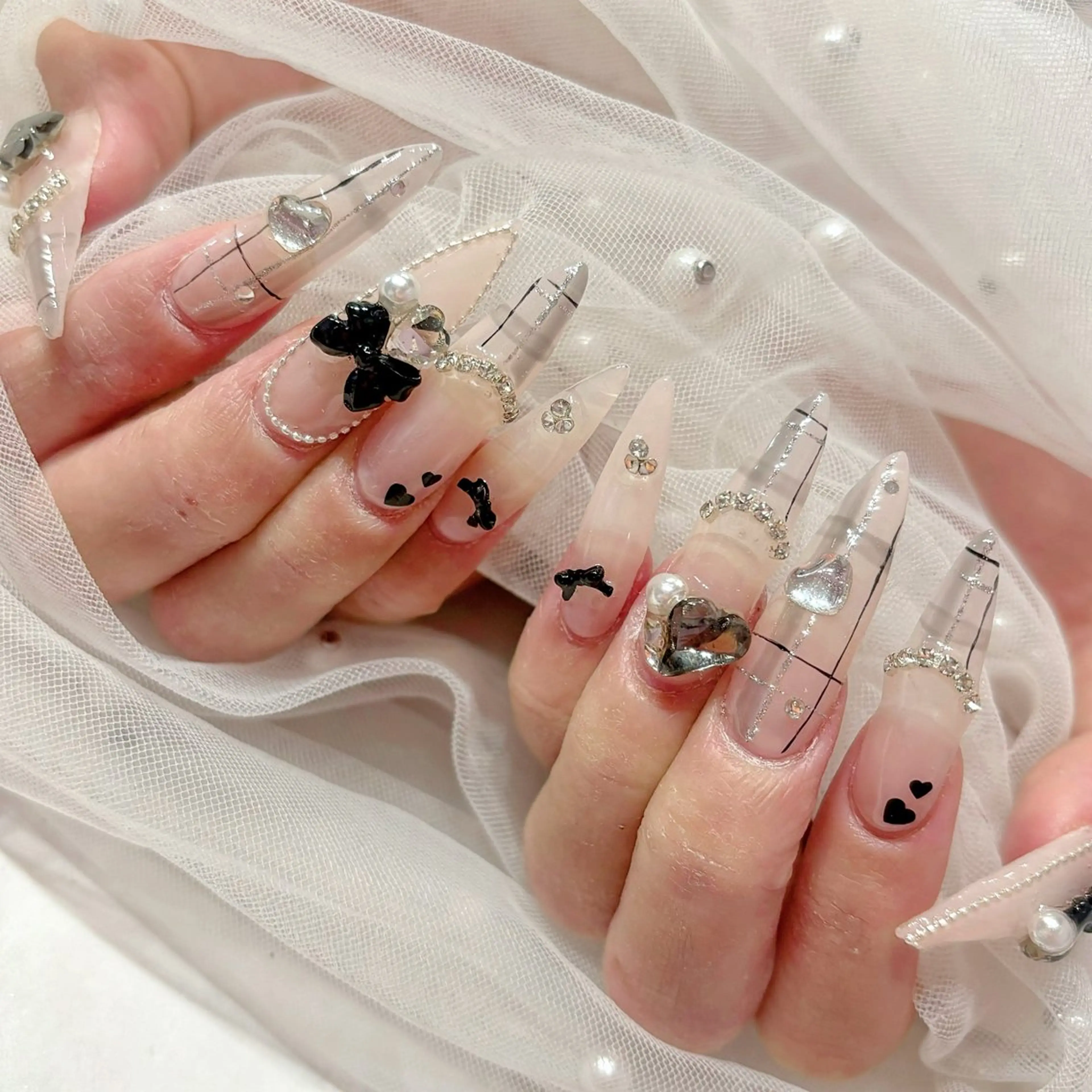 ネイル ハンドネイル あ きのネイルデザイン