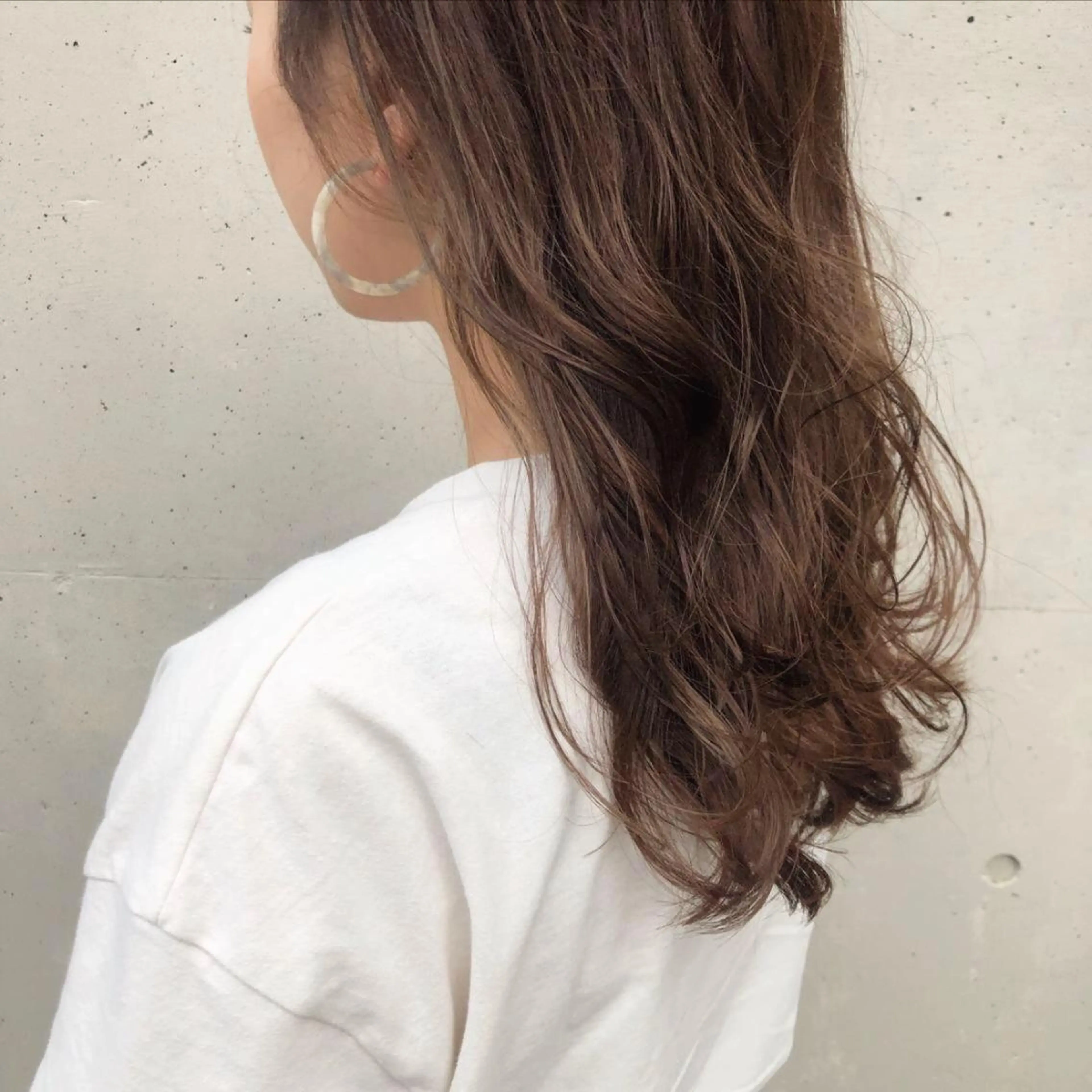 ロング カラー ヘアアレンジ ベージュカラー インナーカラー カット ヘアカラー トリートメント 酸性縮毛矯正🧴韓国 レイヤー/髪質改善のヘアスタイル