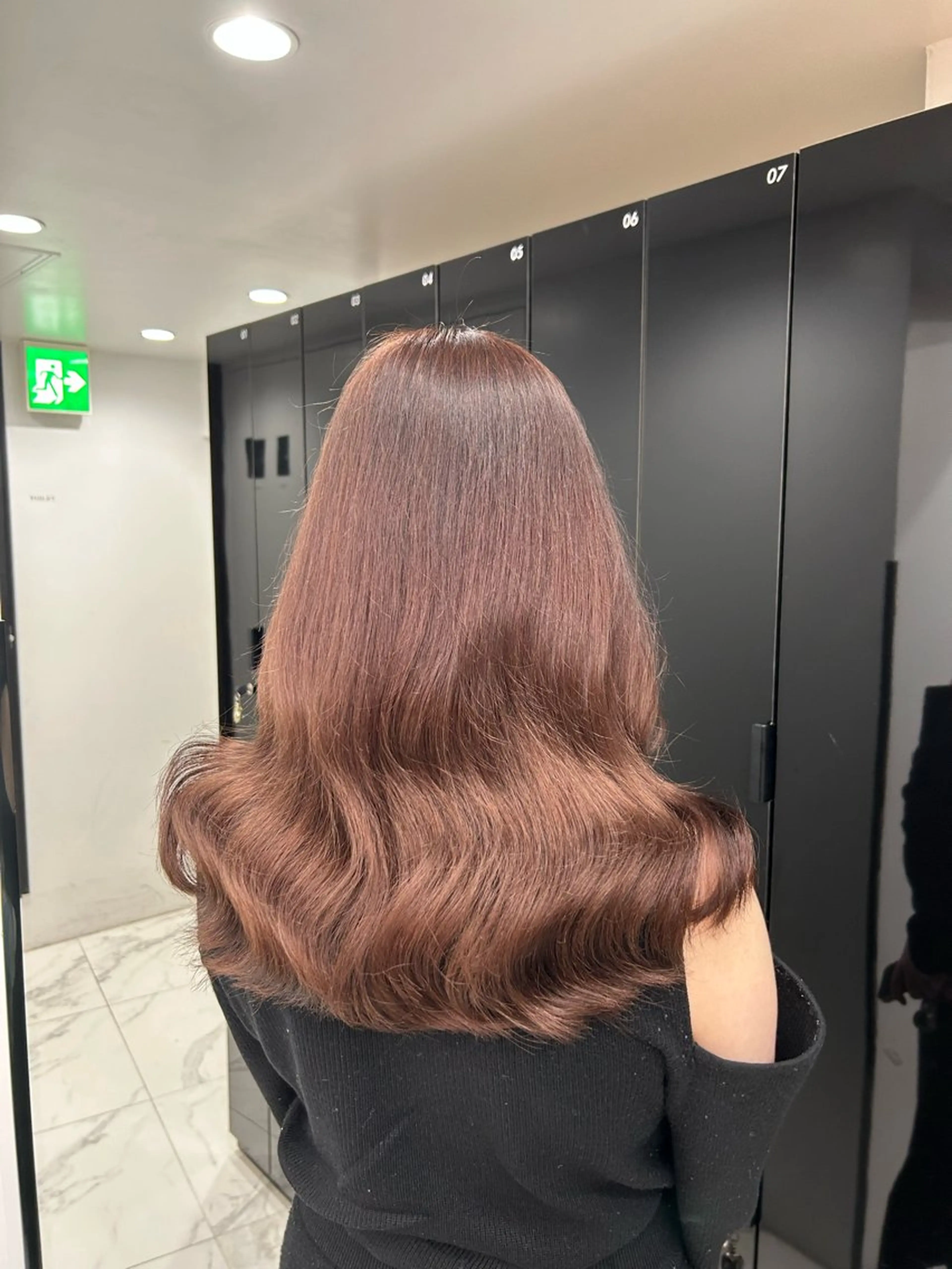 ロング ヘアカラー Lapis渋谷　中村 越のヘアスタイル