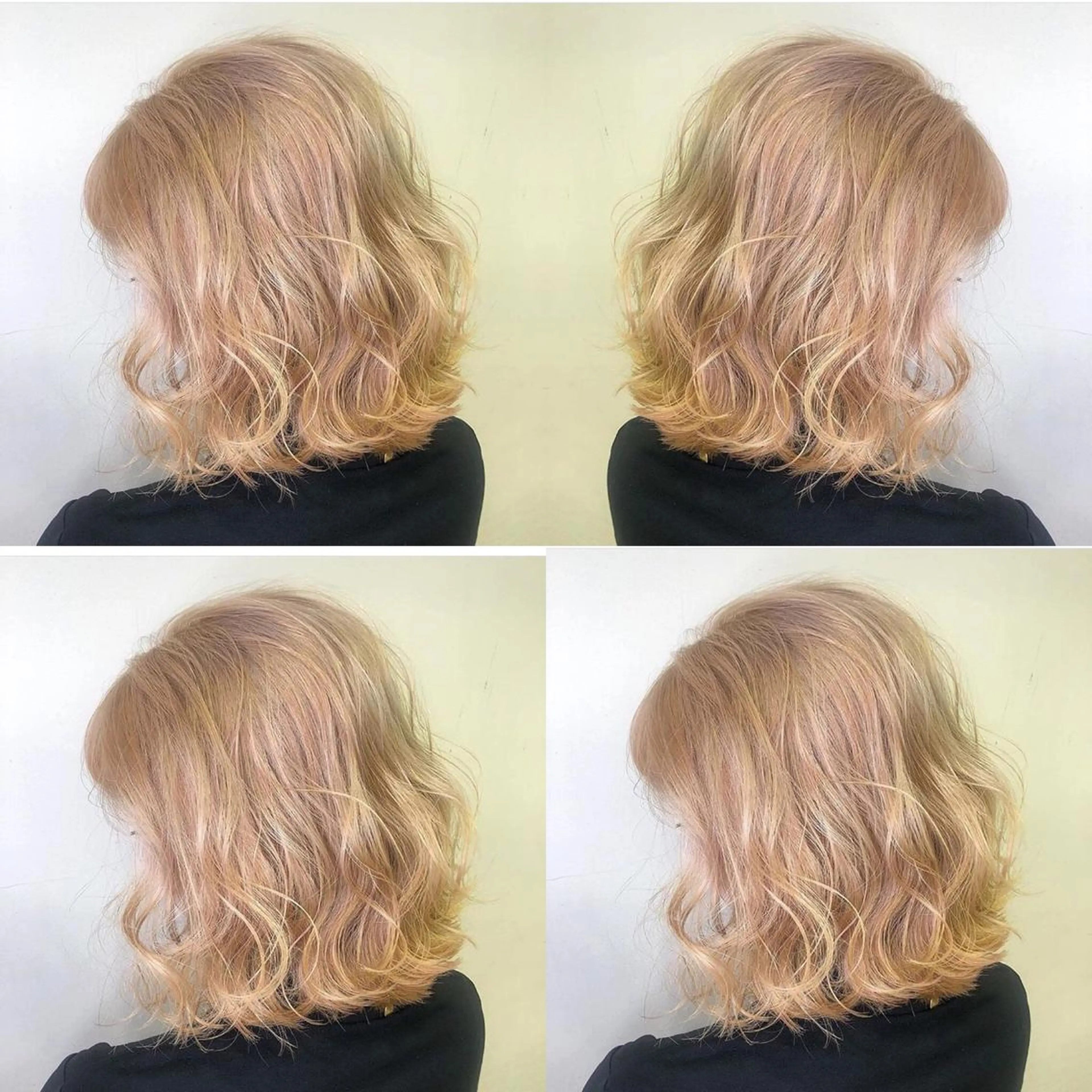 セミロング カラー マツエク・マツパ ブロンド カット ヘアカラー トリートメント ヘアセット 🌻Insta指名 NO.1🌻Shoのヘアスタイル