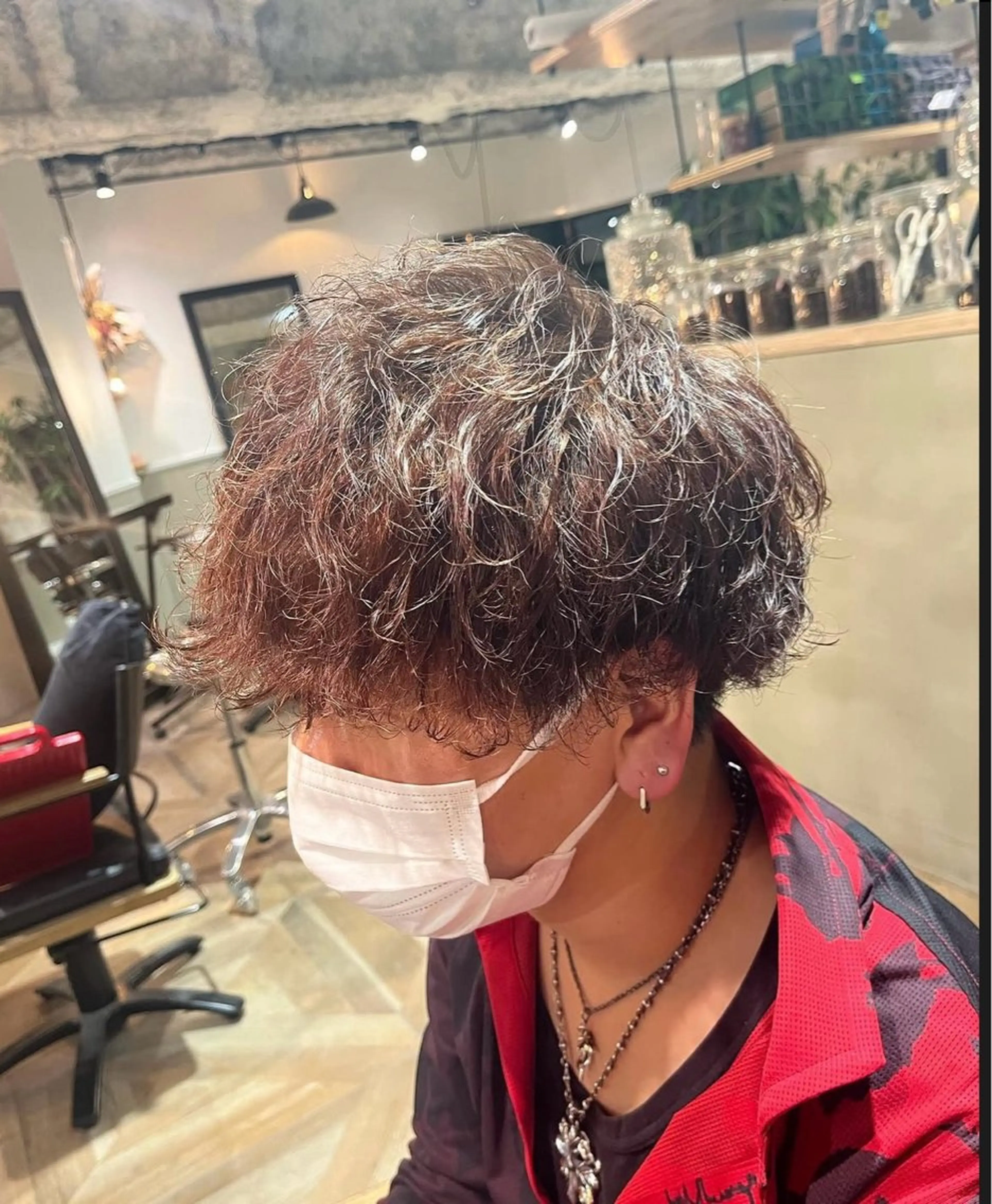 パーマ メンズ メンズパーマ 名駅/艶髪ストレート /ヘッドスパ/伴怜奈のヘアスタイル