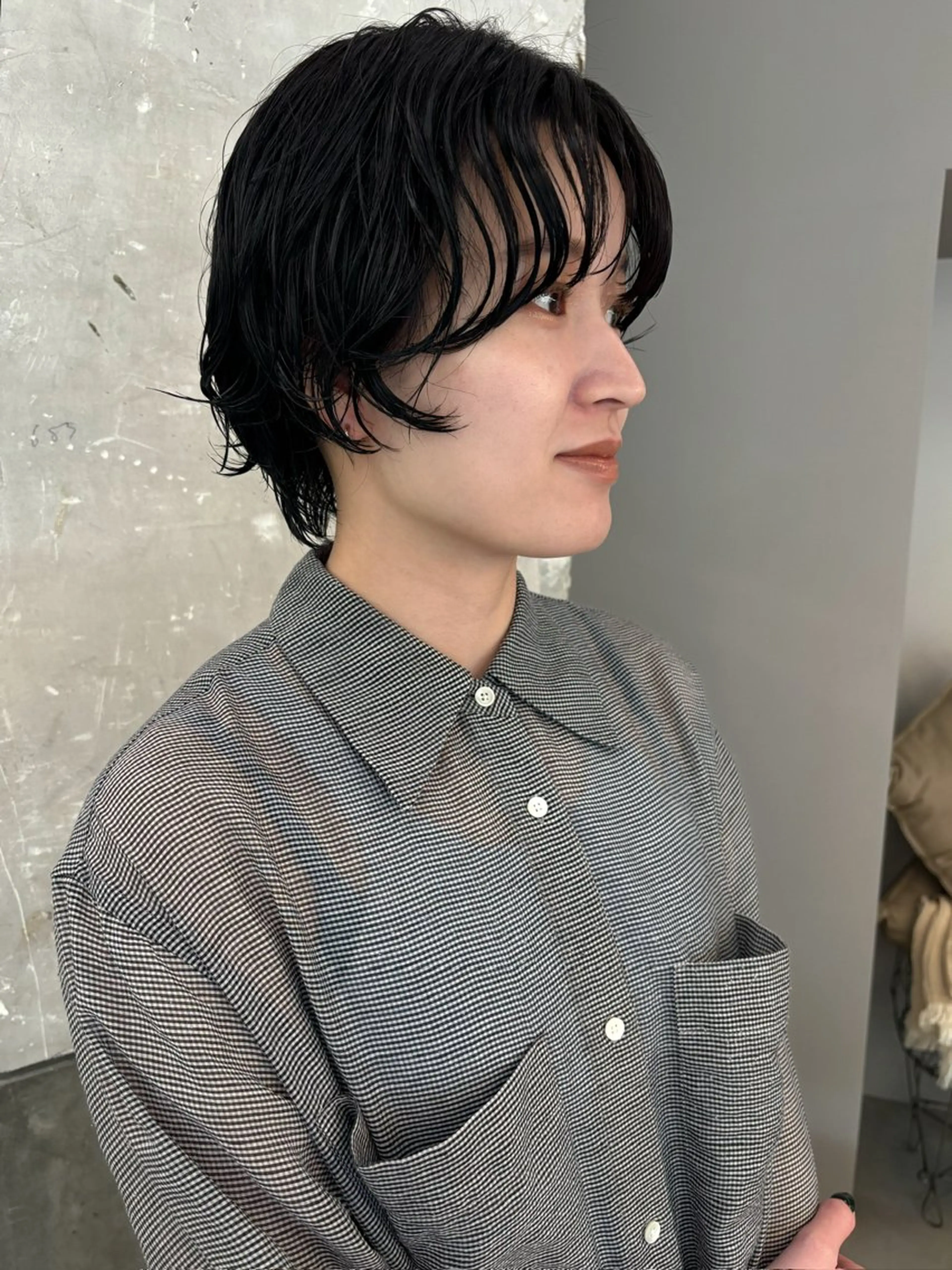 ショート the hinc所属・ami/大阪/暖色 /レイヤーカットのヘアスタイル