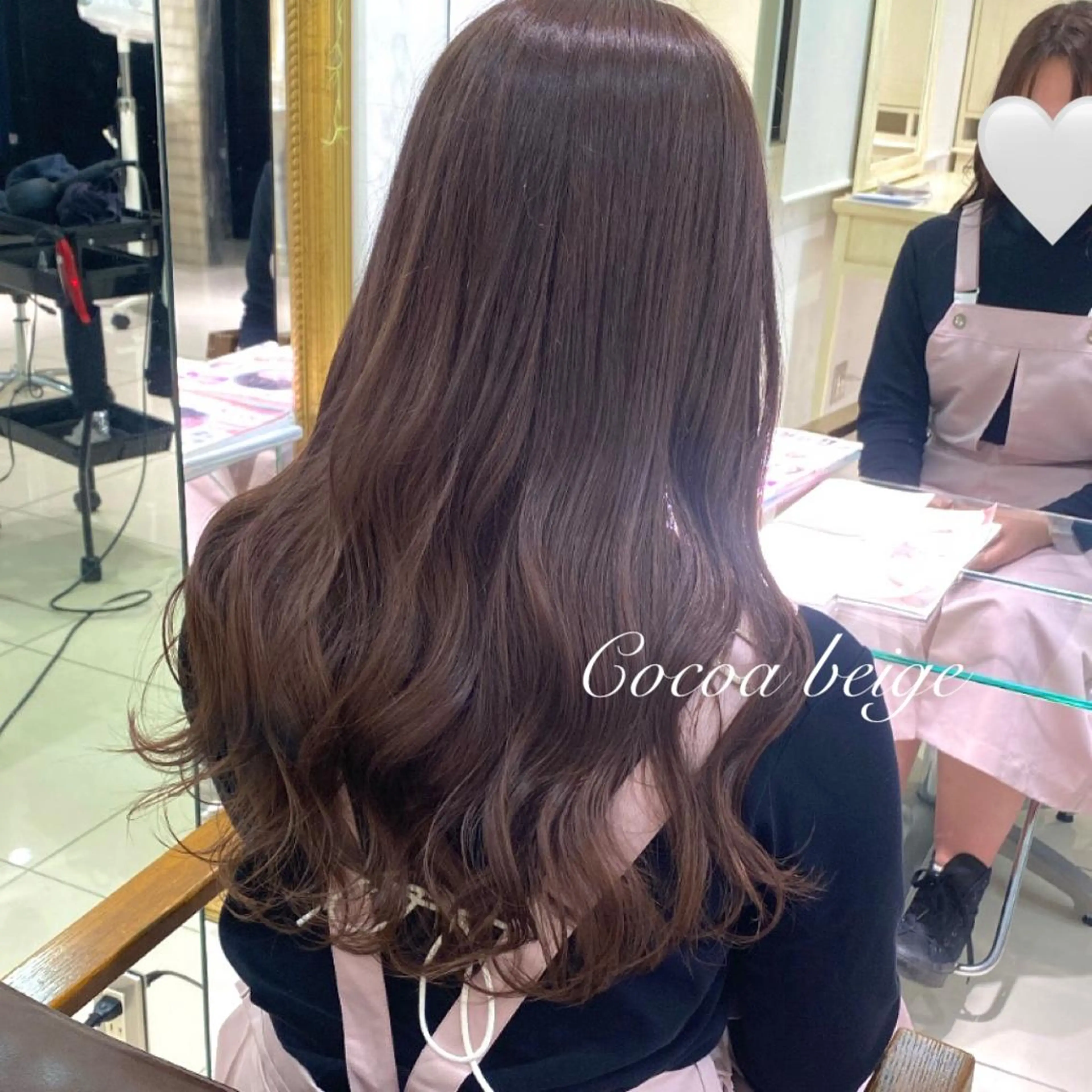 ロング カラー ヘアアレンジ 透明感カラー 古山 結季🌙🖤のヘアスタイル