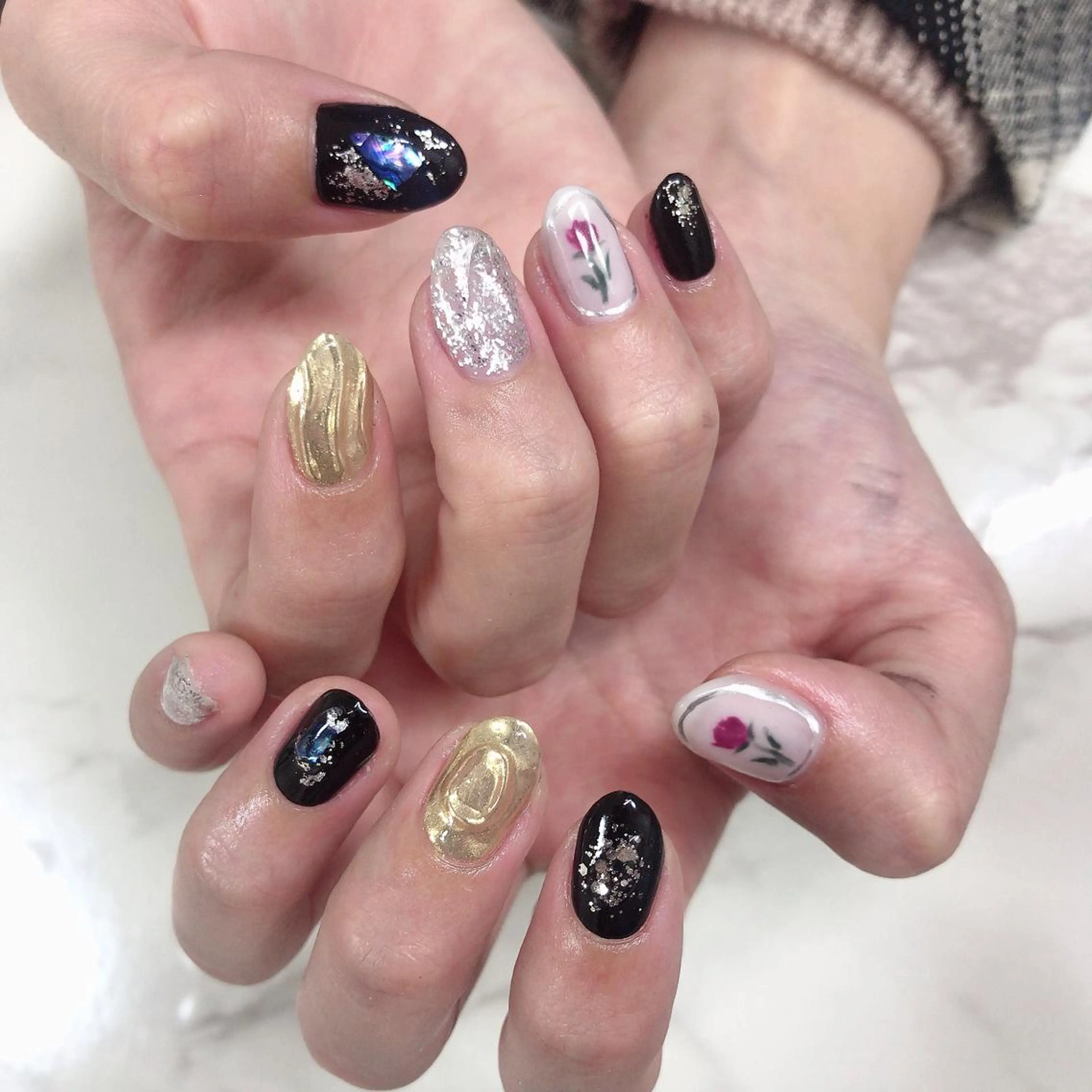 ネイル ハンドネイル SOL NAILのネイルデザイン