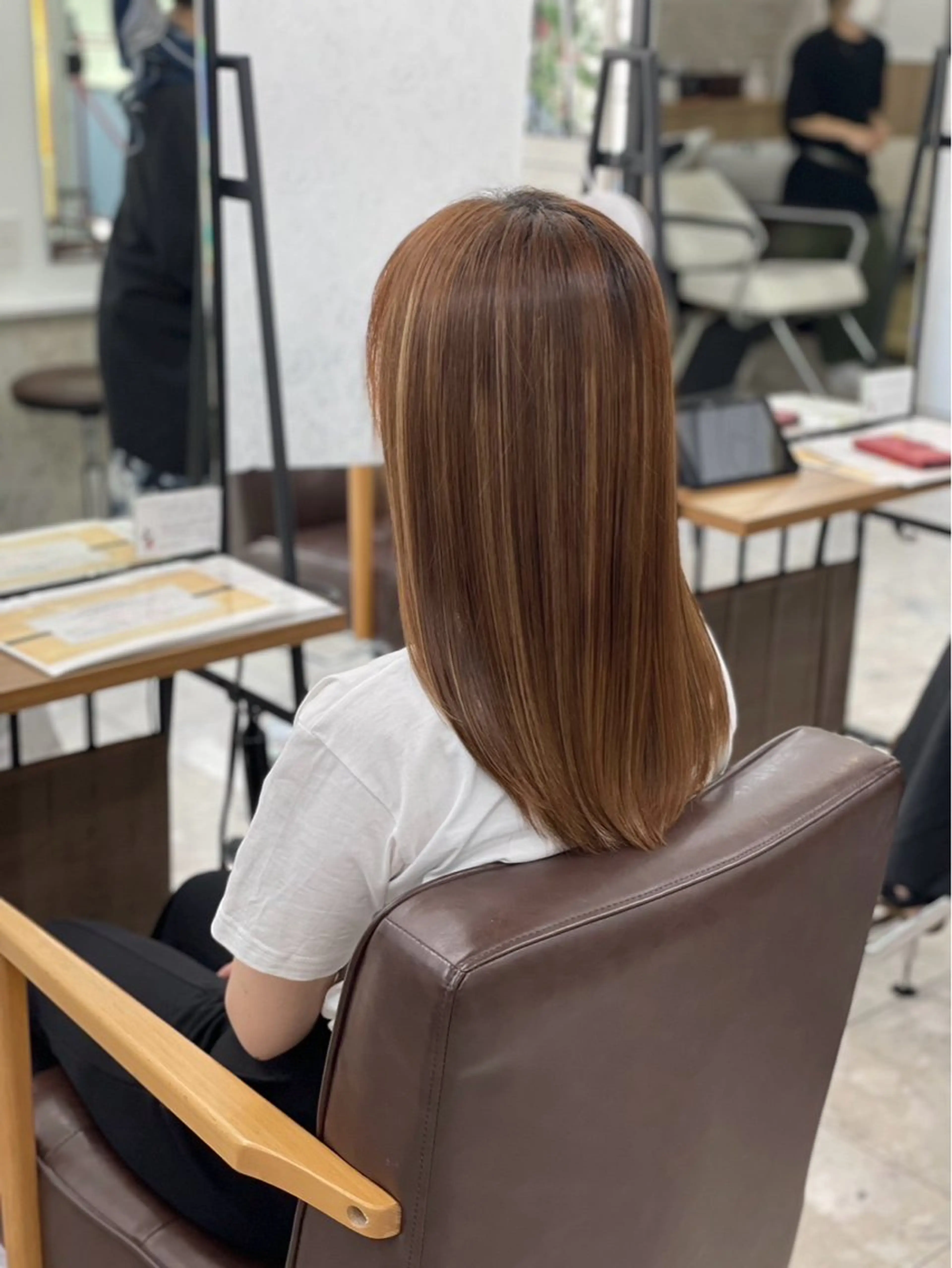 ロング 髪質改善×白髪ぼかし 美容師✂️武澤龍賀のヘアスタイル