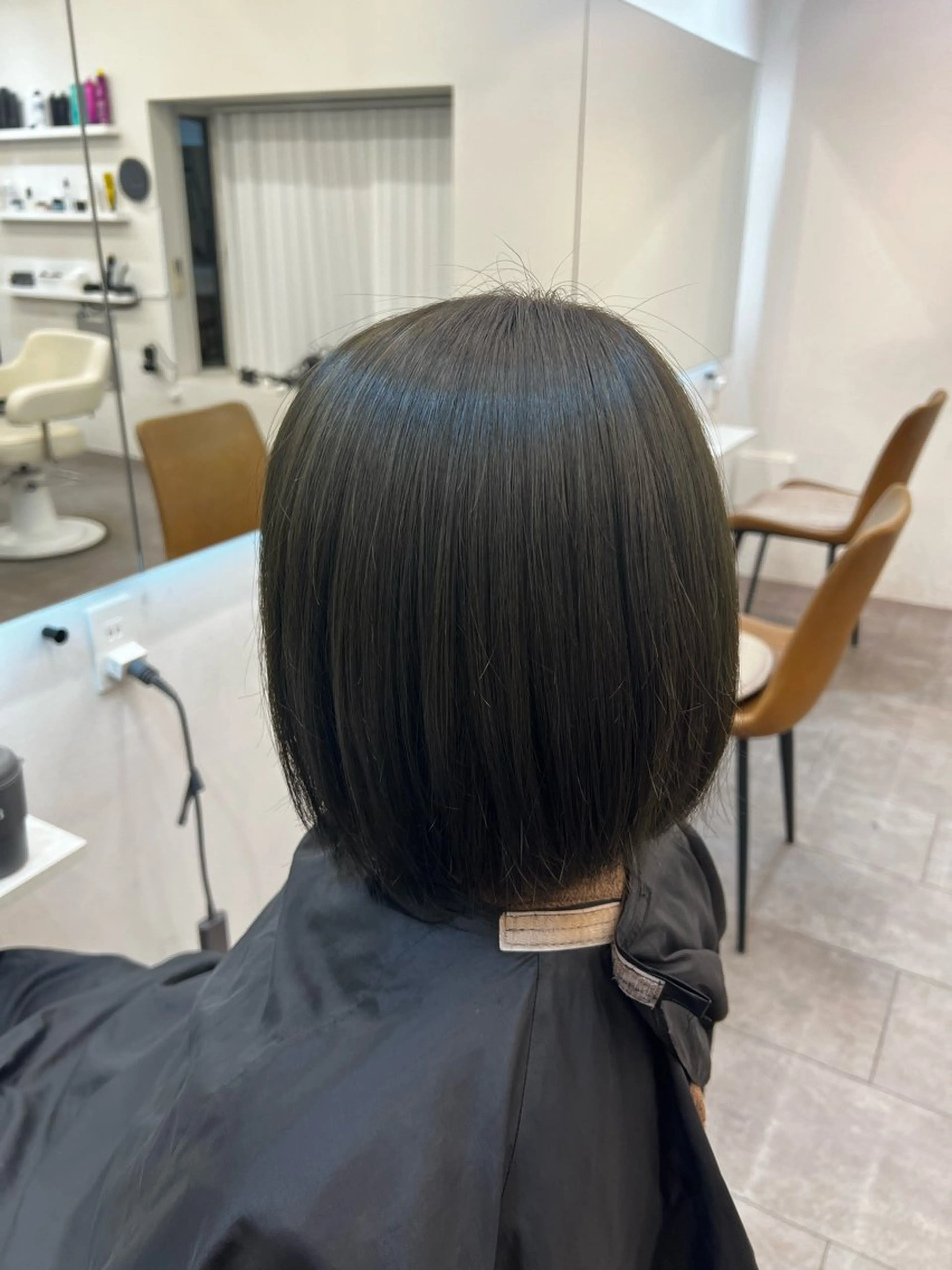 ミディアム 西谷 勇志のヘアスタイル
