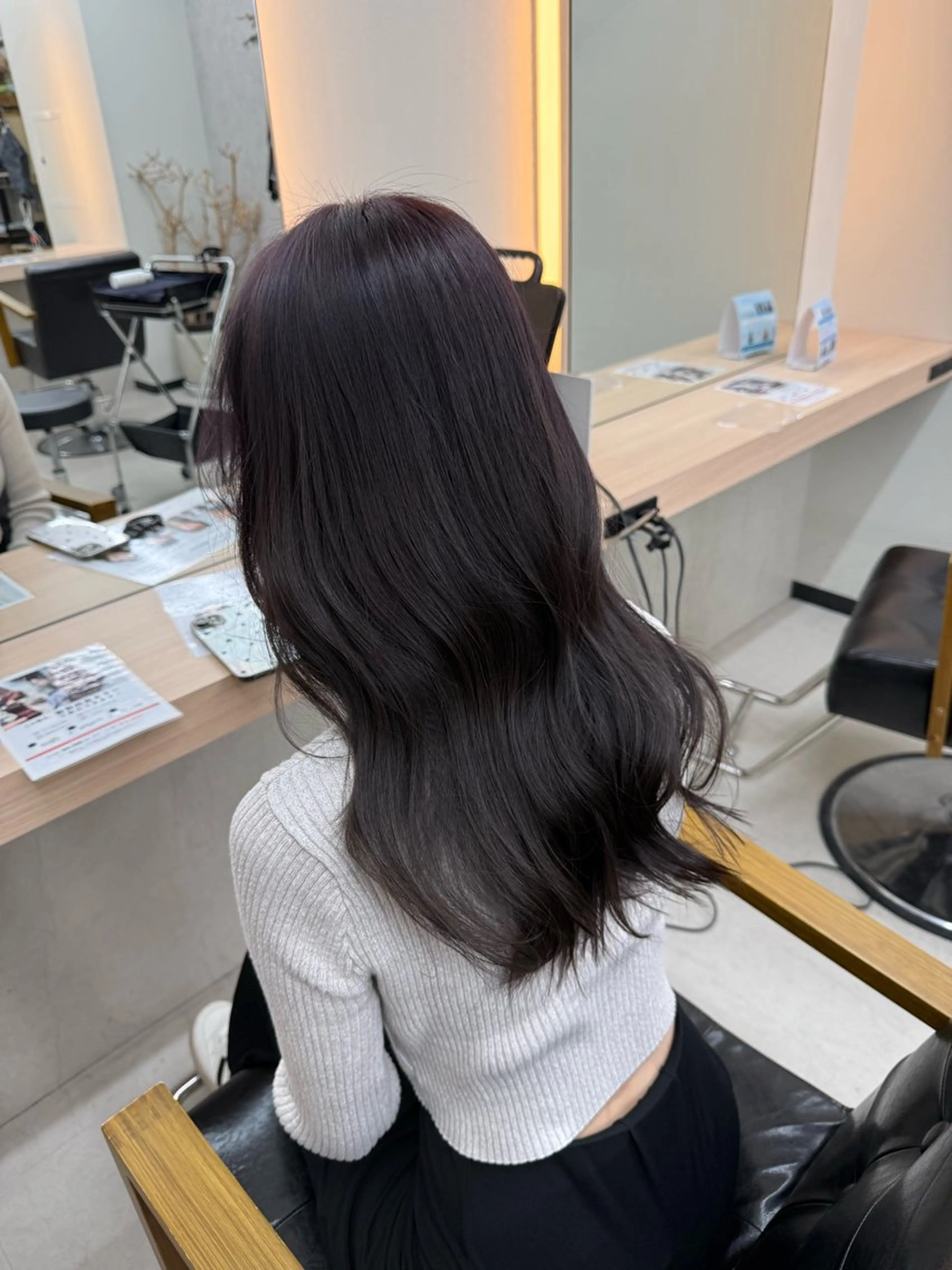 ロング 【ALEAP】 𝐇𝐀𝐊𝐔のヘアスタイル