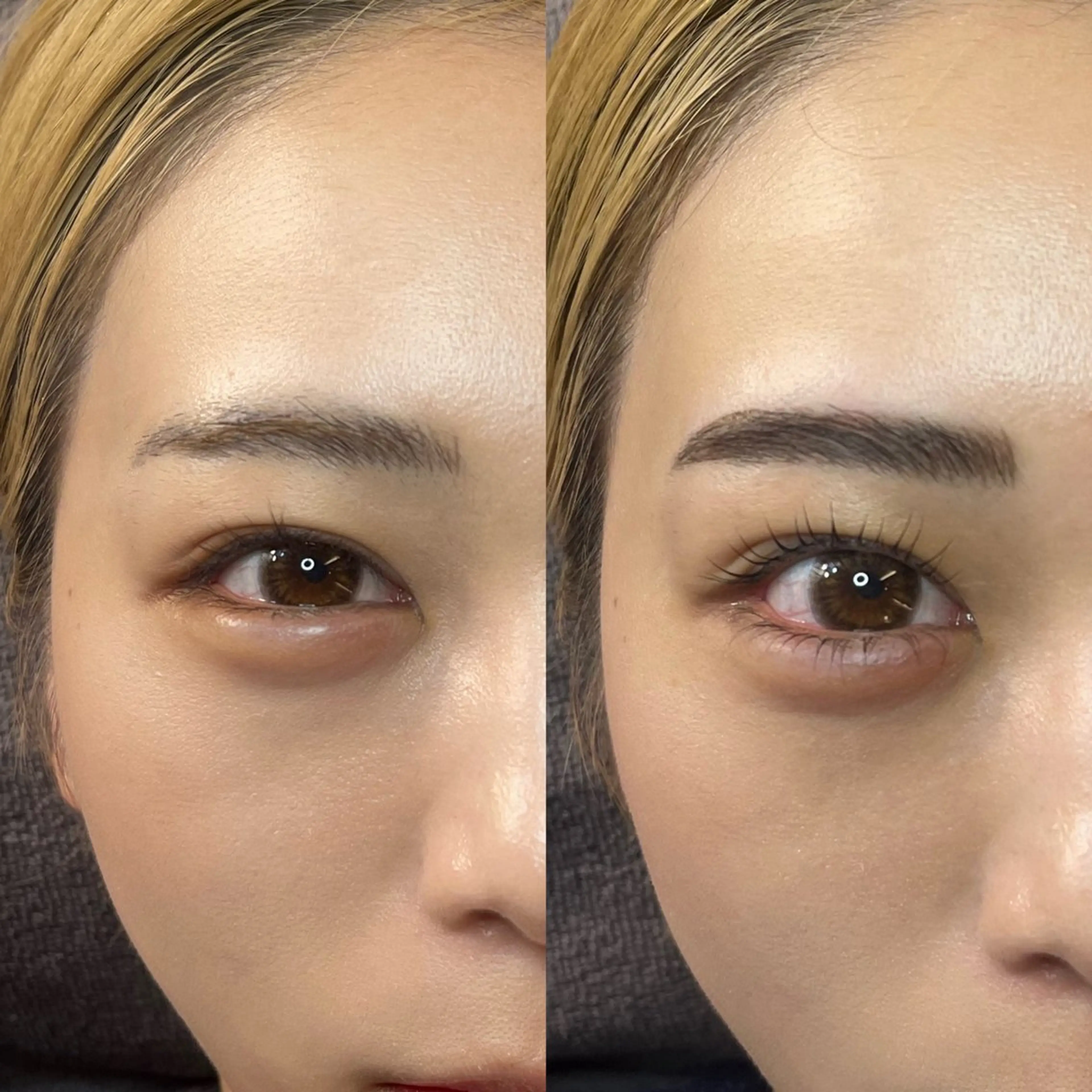 🍀人気メニュー【眉毛まつ毛Set】ハリウッドブロウリフト＋パーソナルラッシュ（上下）¥16500→10%OFFの写真