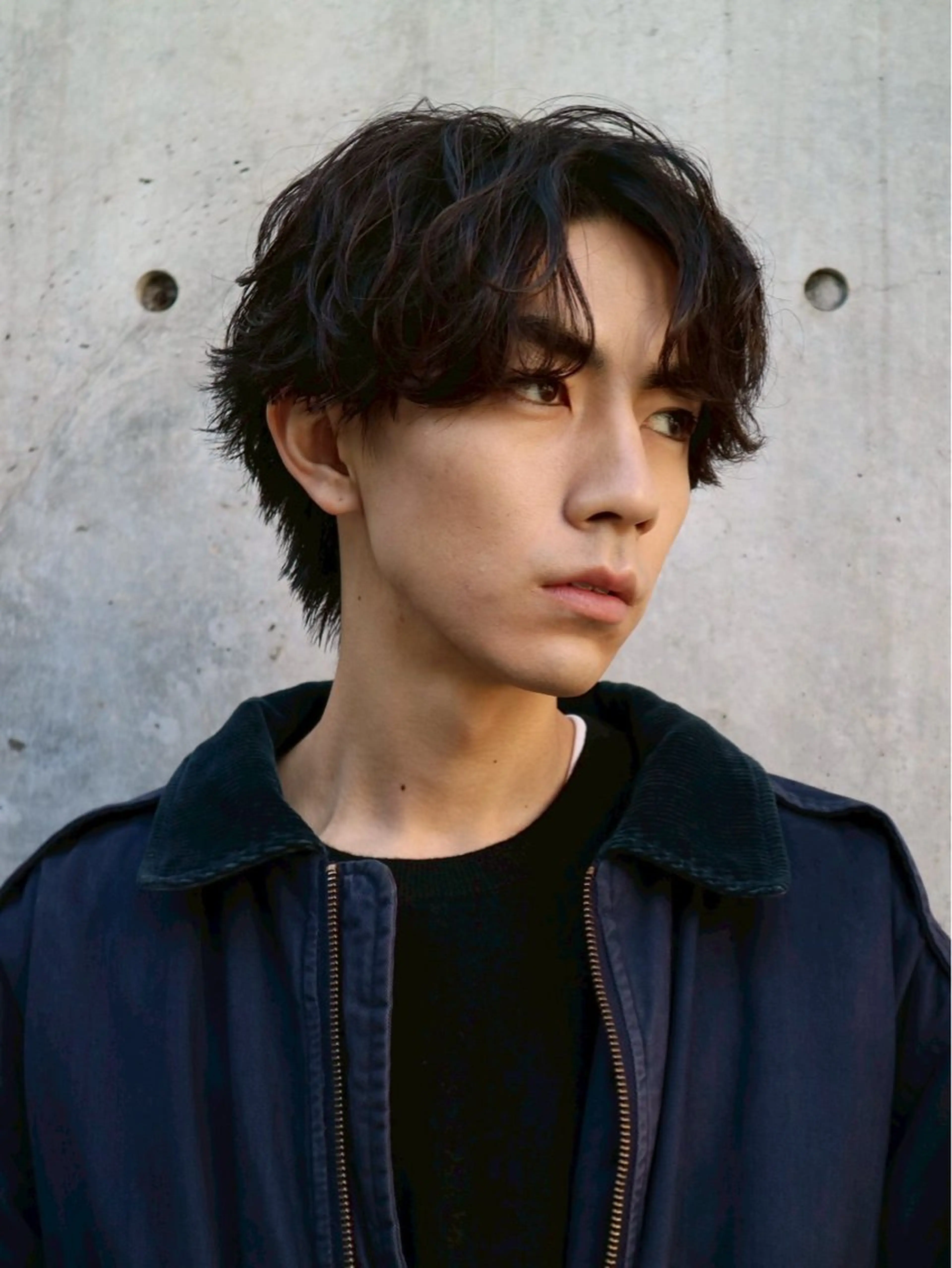 パーマ メンズ メンズパーマ 韓国風シャドウパーマ /特化廣田歩のヘアスタイル