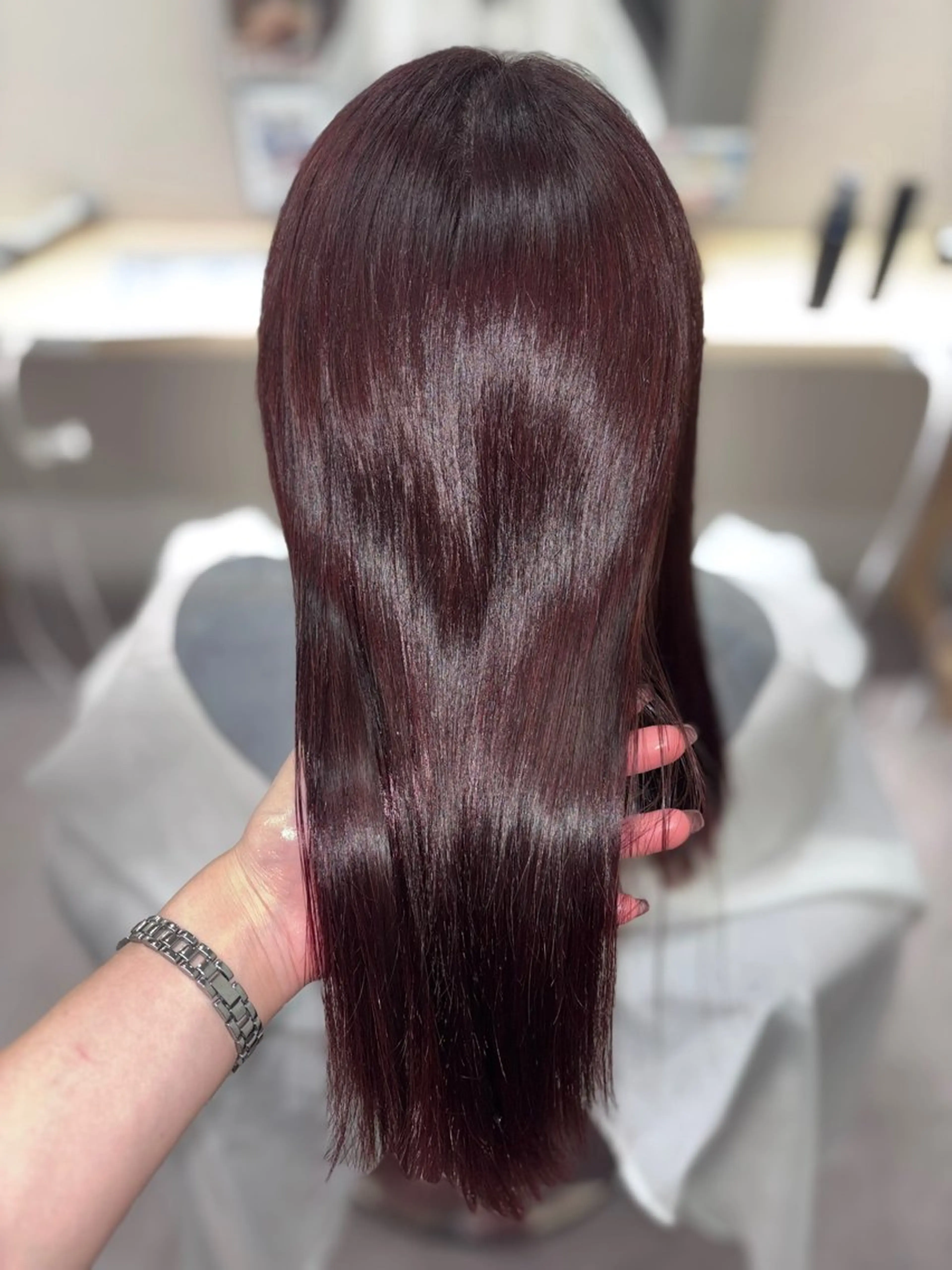 【ホームケア付き❣️】カット+カラー+ホームケア付きミルボン5stepトリートメントの写真