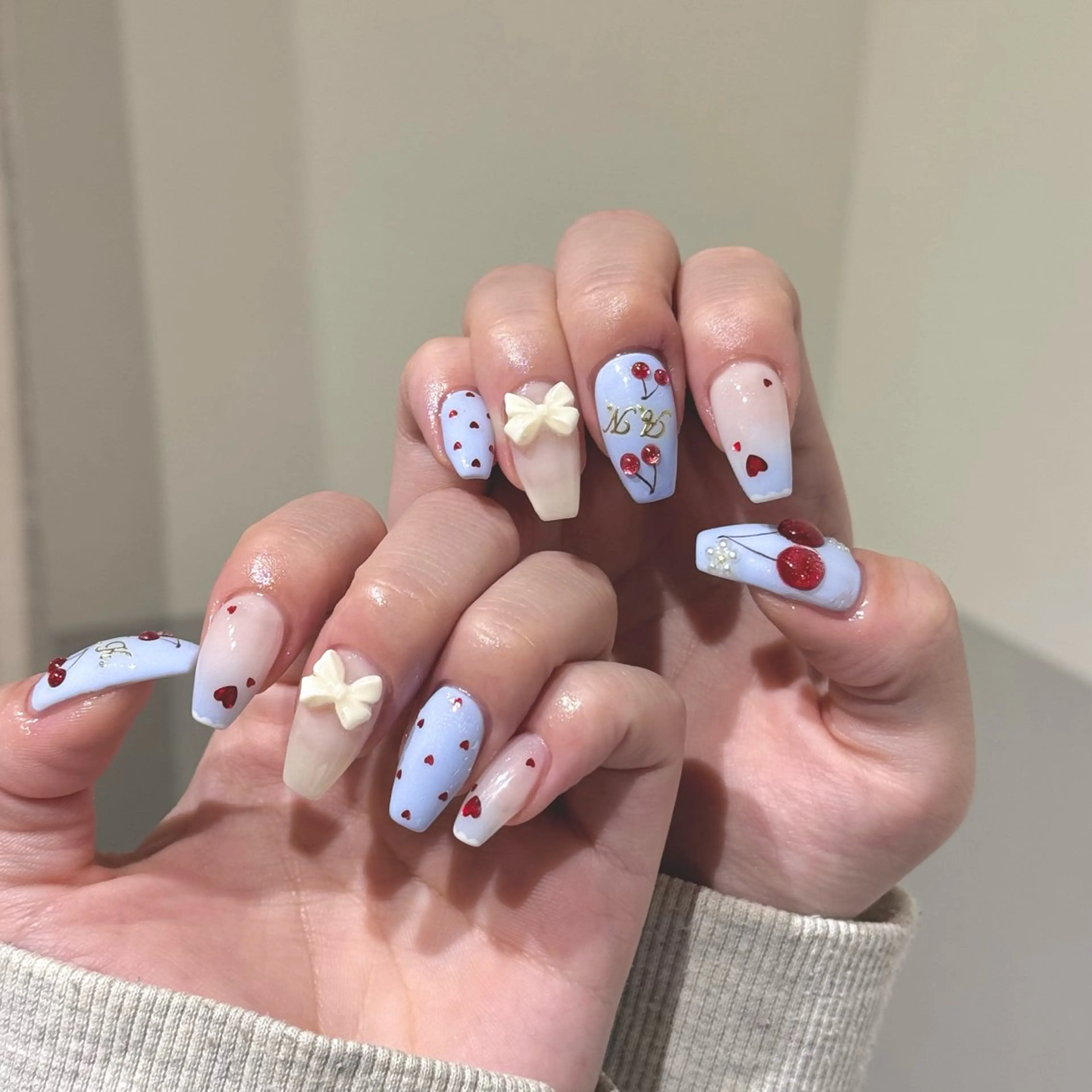 ネイル coco🧸久屋大通 🫧nagisaのネイルデザイン