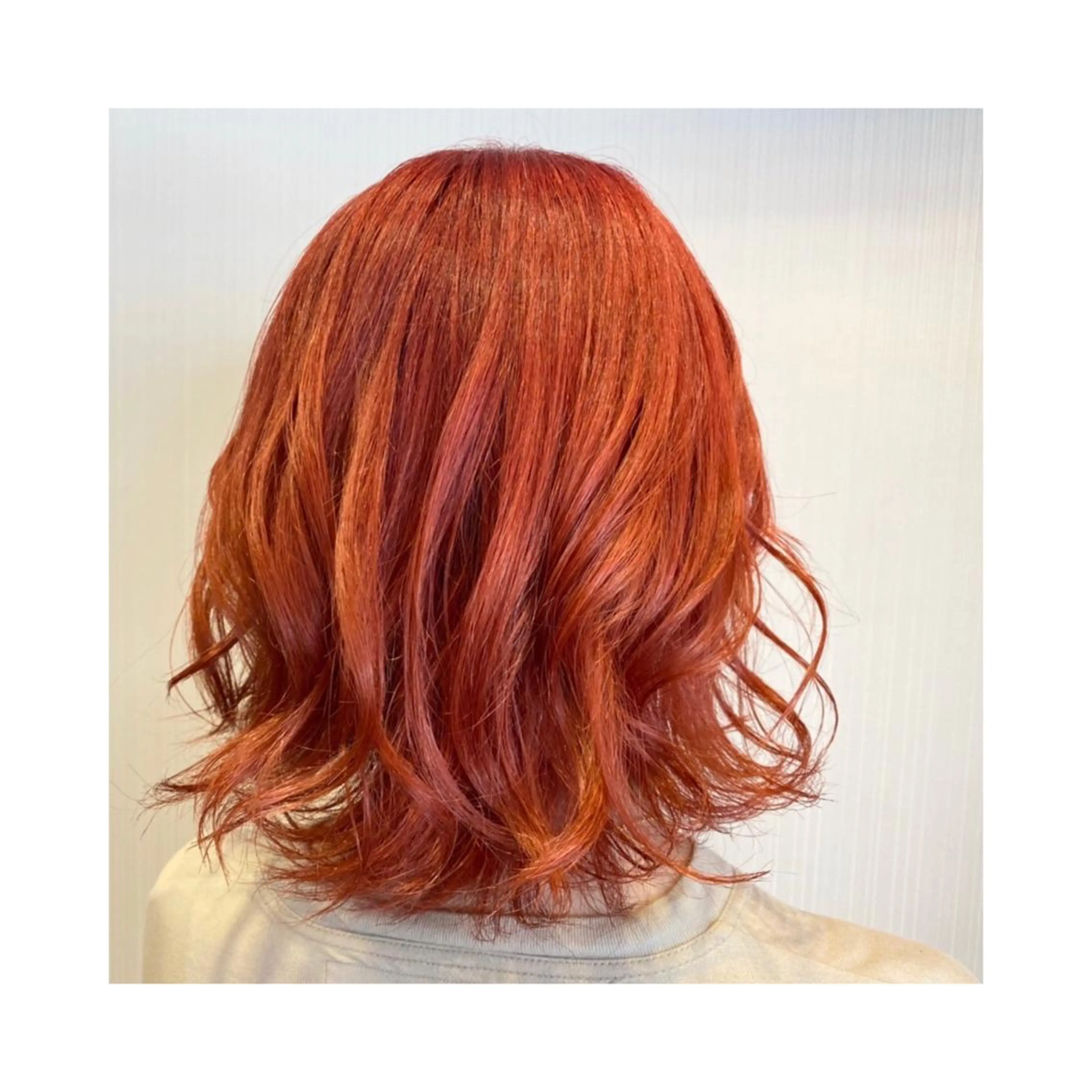 ミディアム カラー ヘアアレンジ やました りなのヘアスタイル