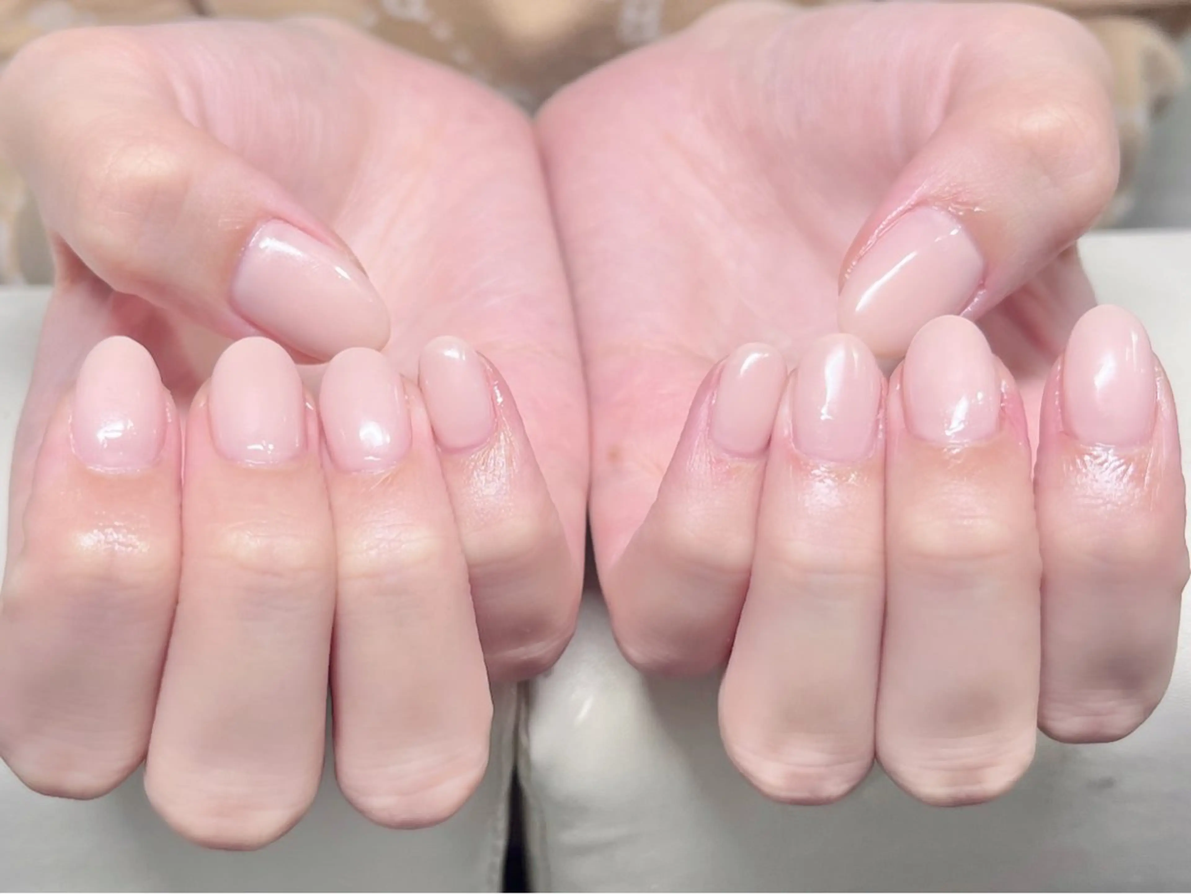 ネイル ワンカラーネイル ハンドネイル Belle Fleuve ASUのネイルデザイン