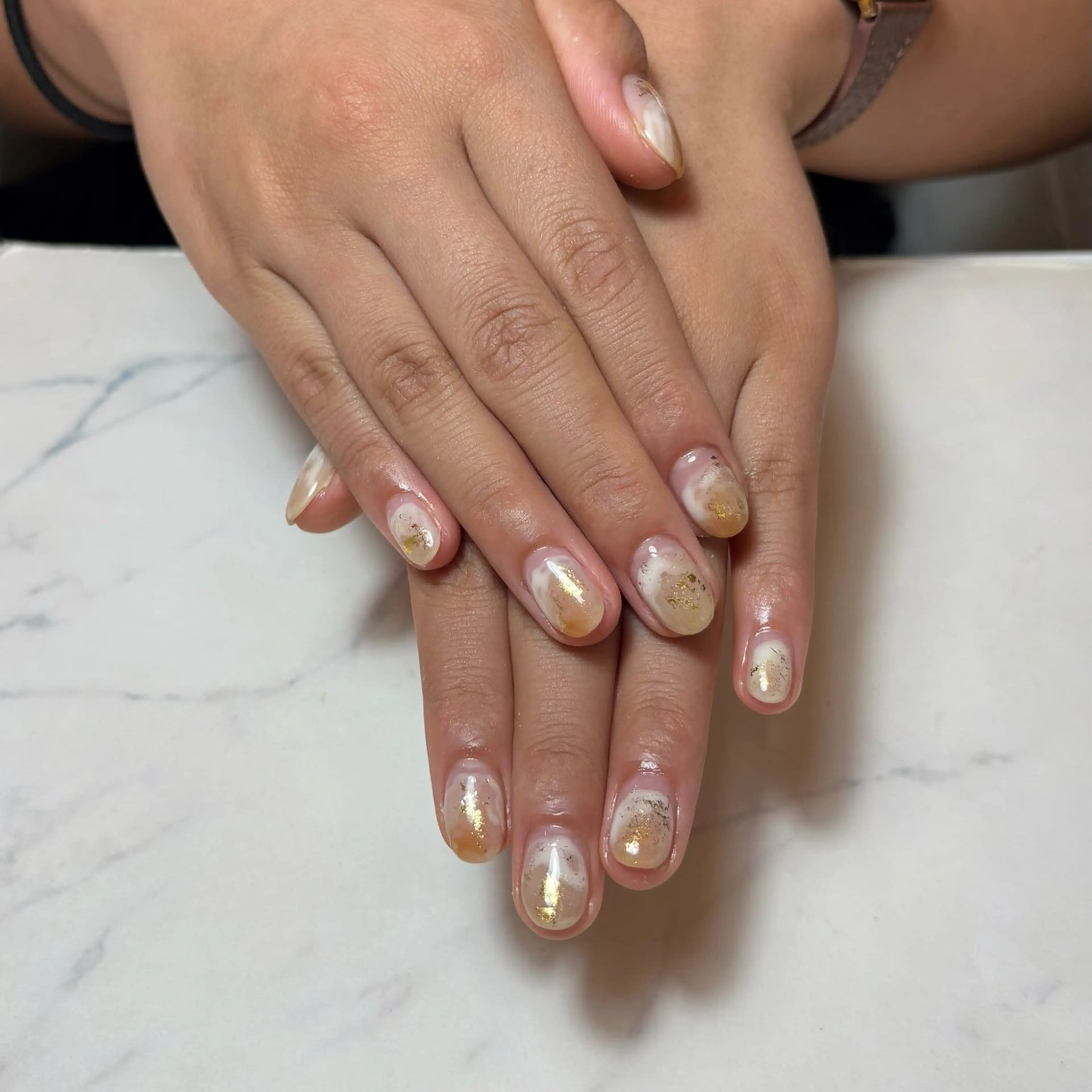 ネイル ニュアンスネイル 💫 さりのネイルデザイン