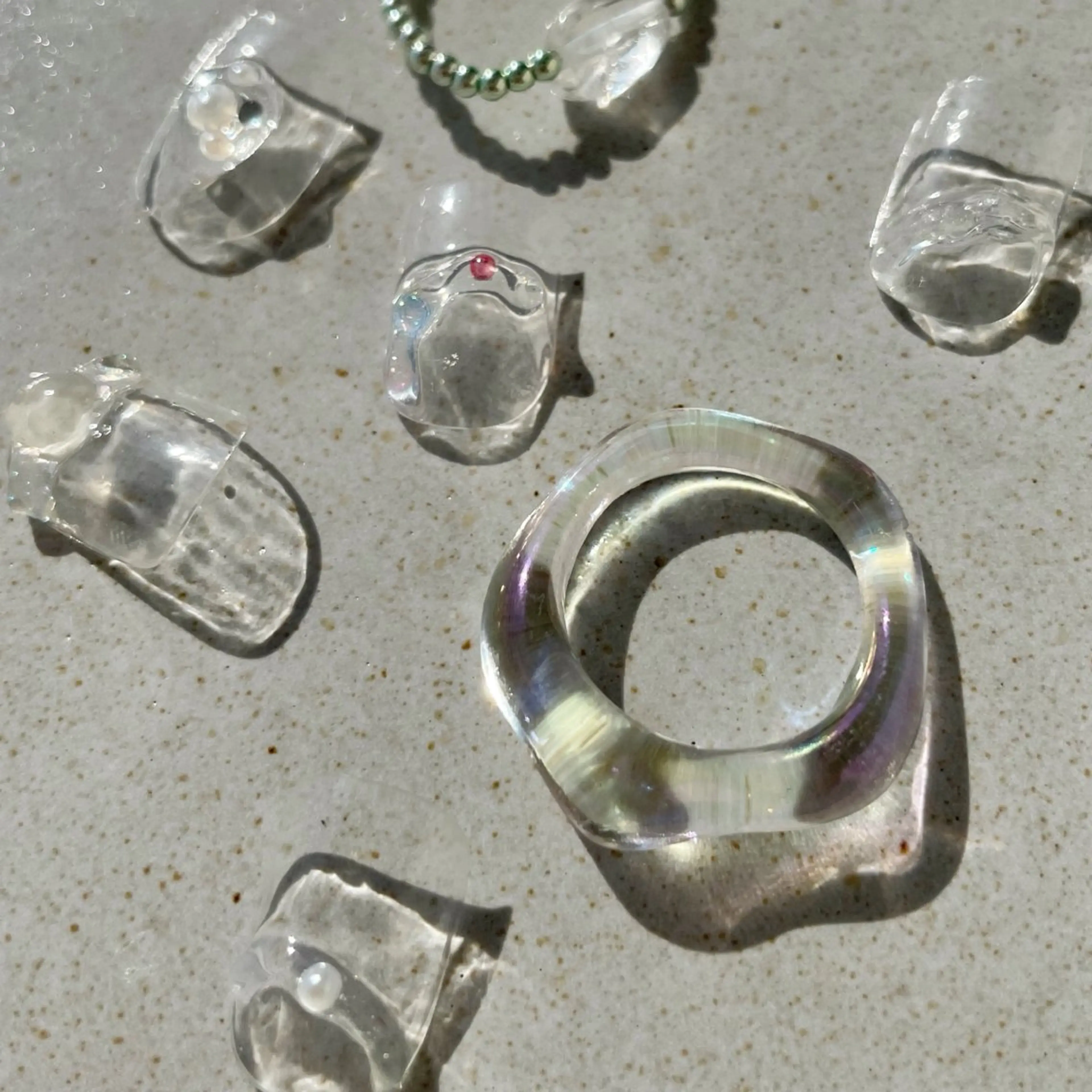 ネイル クリアネイル ニュアンスネイル ショートネイル y-neil | ニュアンスネイルのネイルデザイン