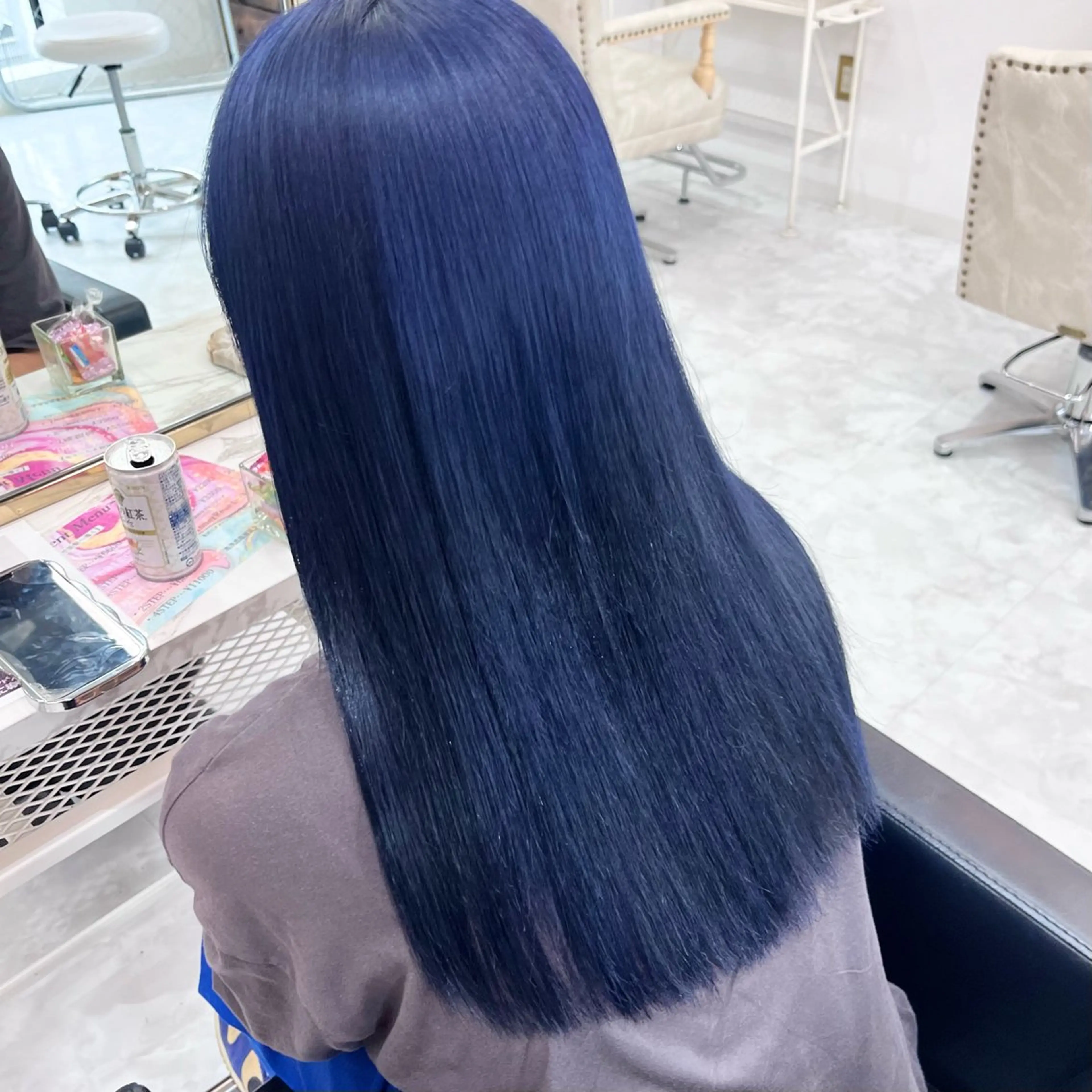 ロング カラー ヘアアレンジ 𝐠𝐢𝐫𝐥𝐲 𝐦𝐨𝐝𝐞🖤のヘアスタイル