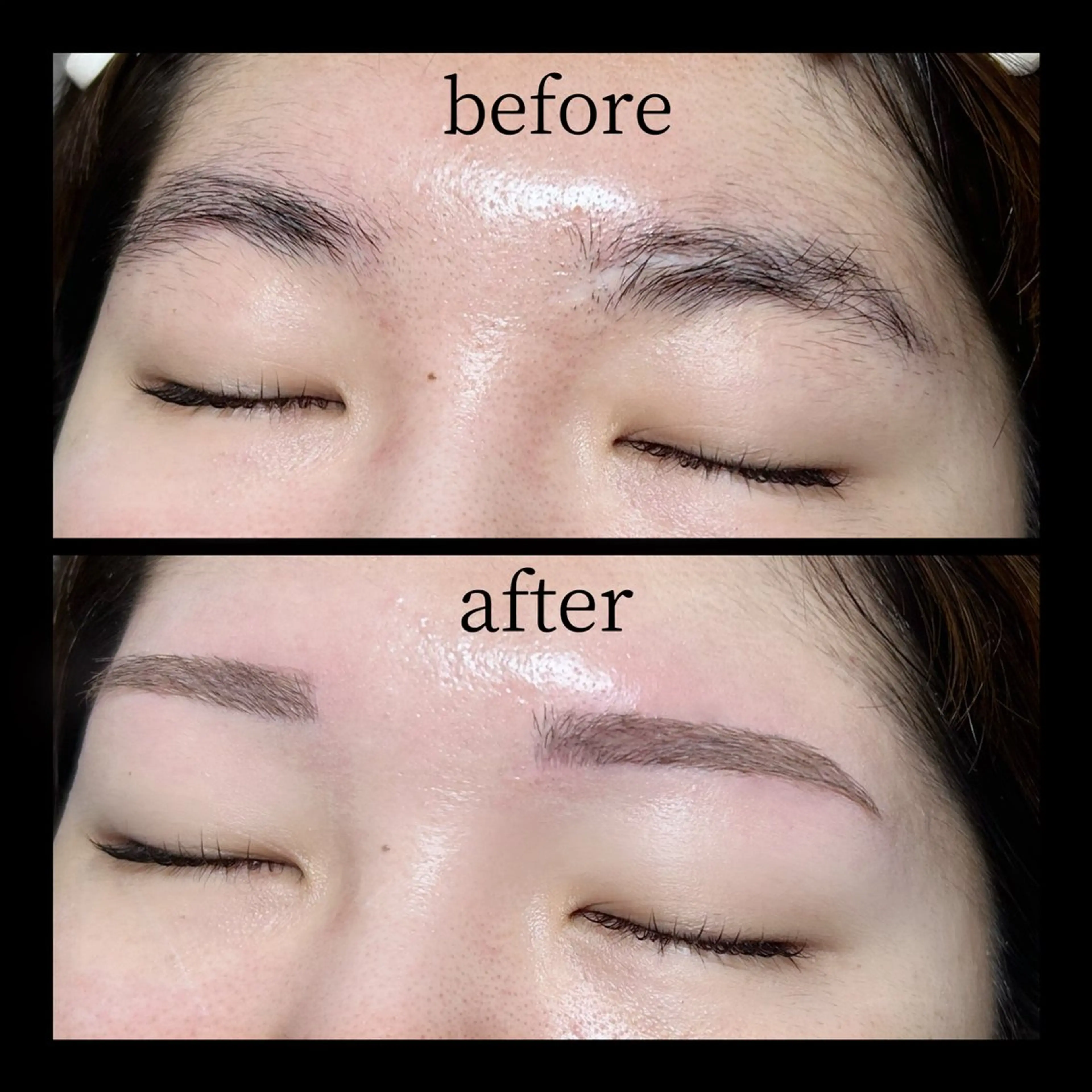 ミニモ初回限定アイブロウスタイリング🧸🩷《眉毛wax/間抜き/長さ調整/メイク仕上げ込》の写真