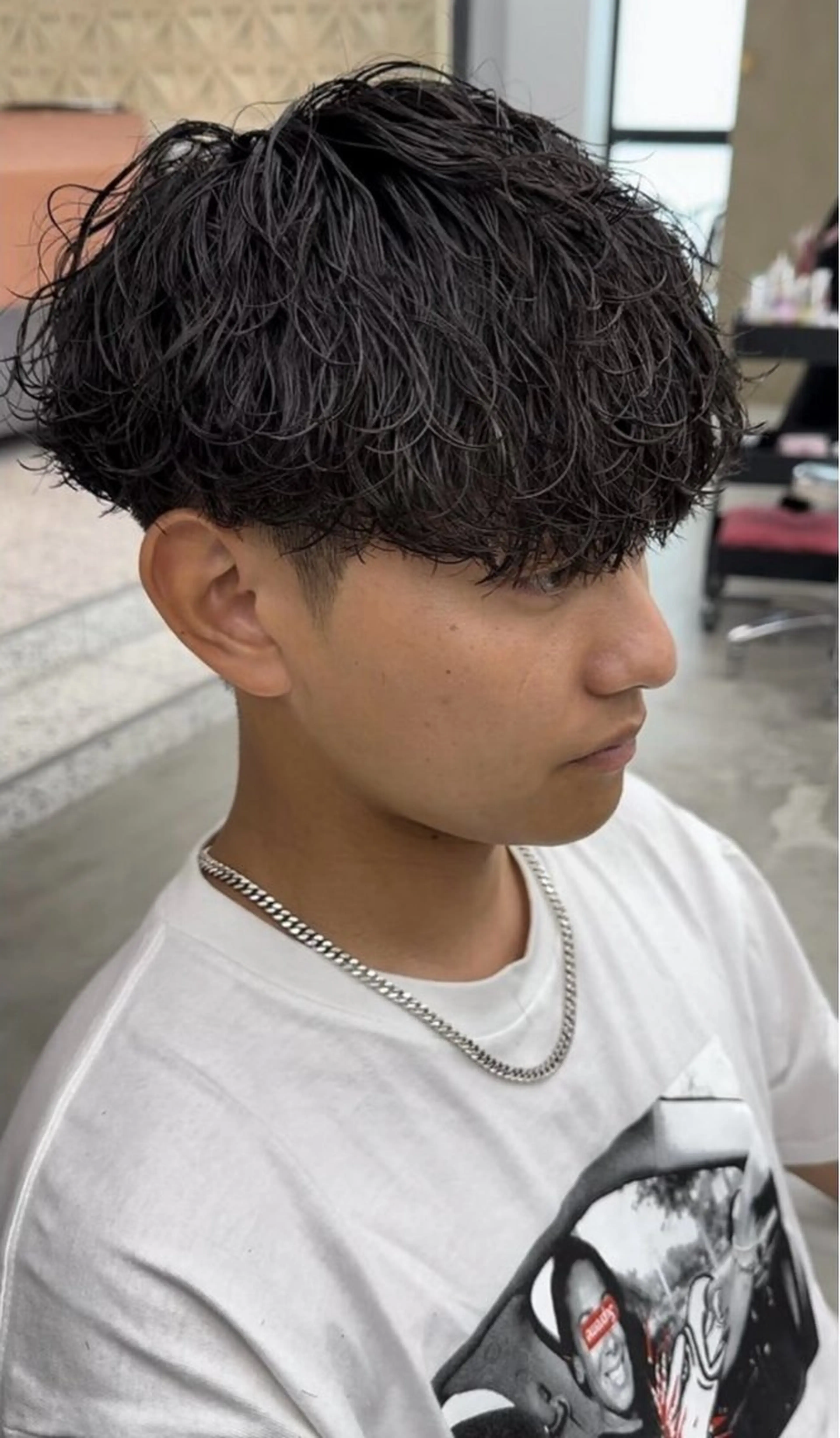 パーマ メンズ 名駅/メンズ特化/ 大人ヘア💗信岡 和のヘアスタイル