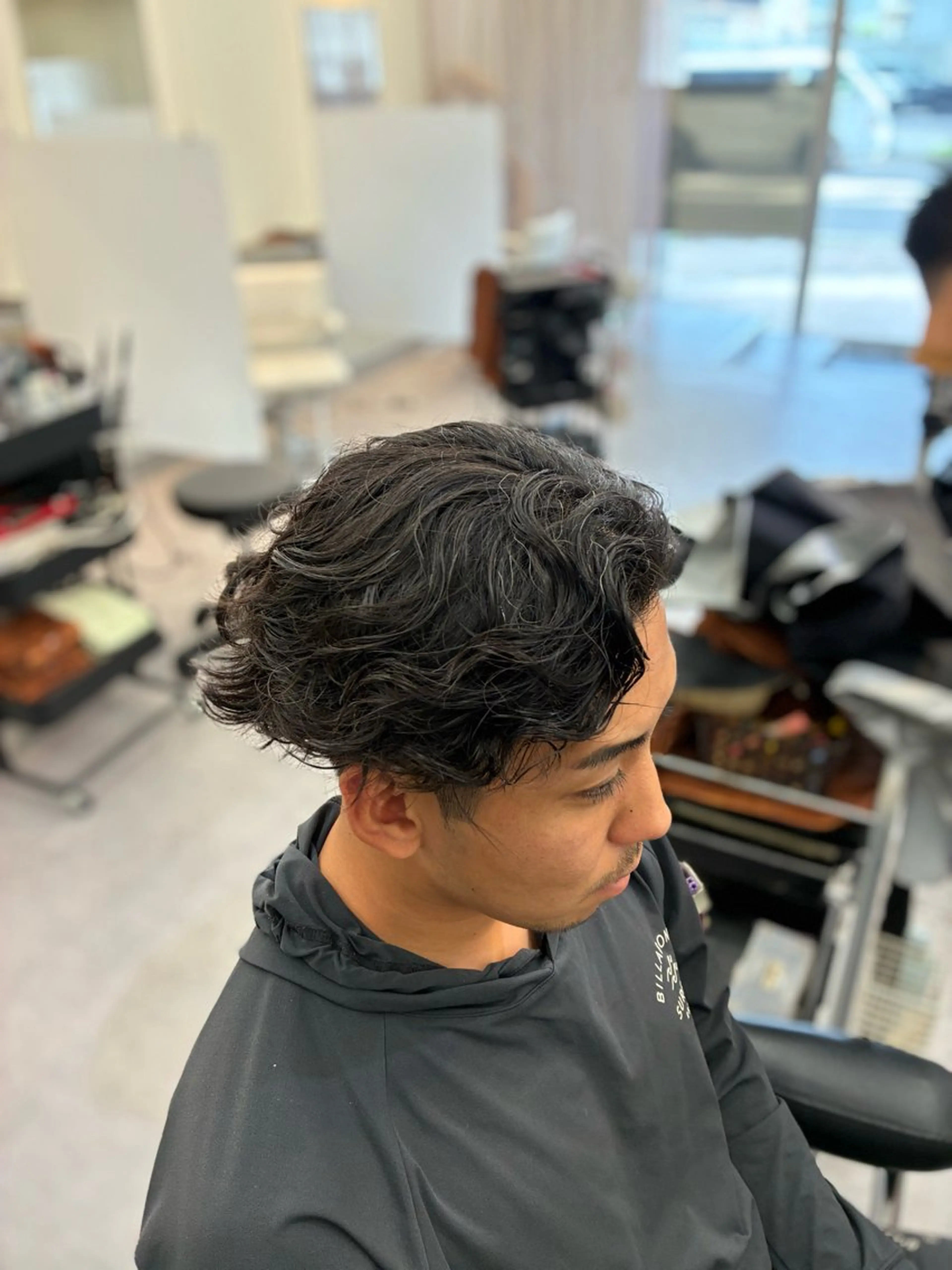 スパイラルパーマの写真