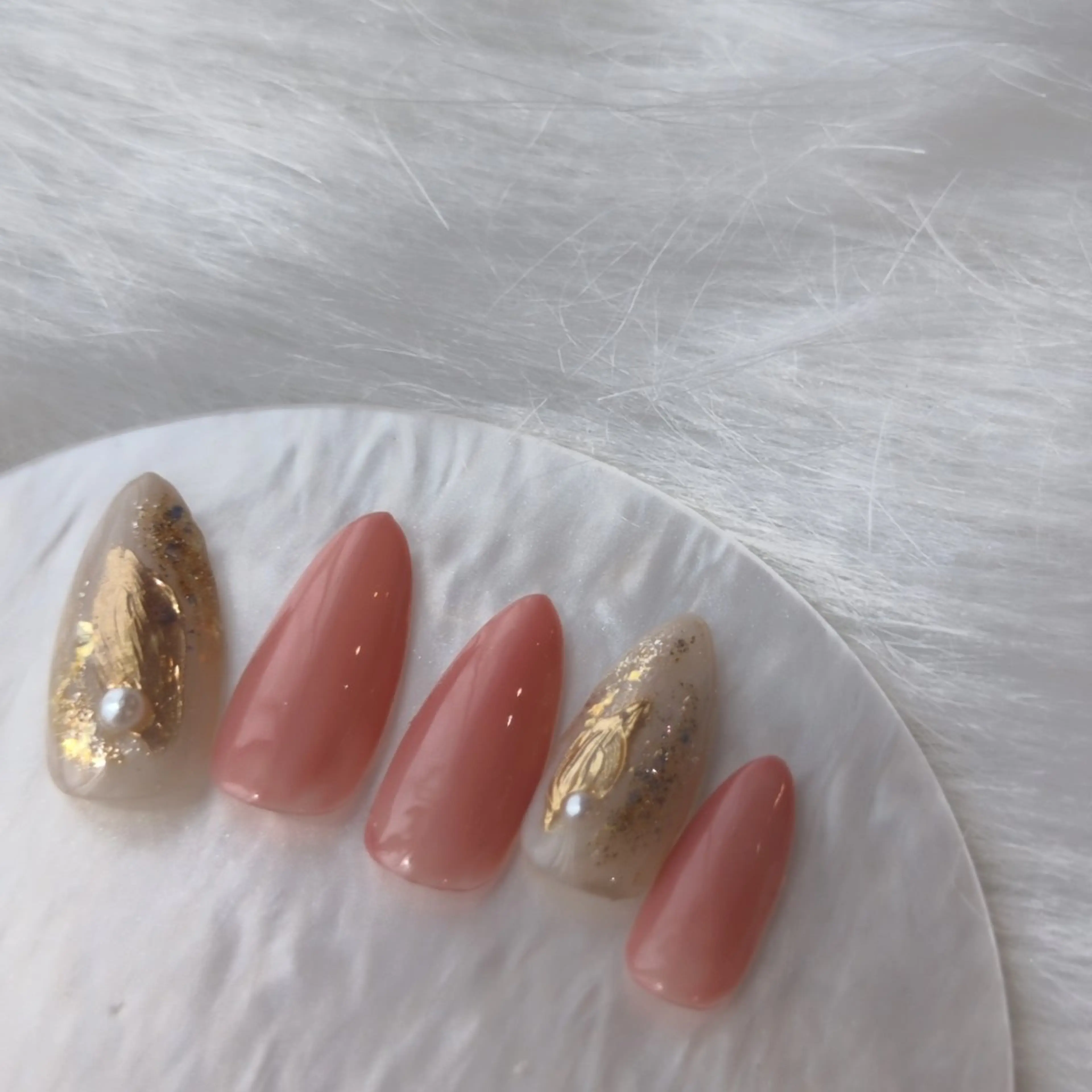 ネイル シンプルネイル ASAMI🐾 OAK nailのネイルデザイン