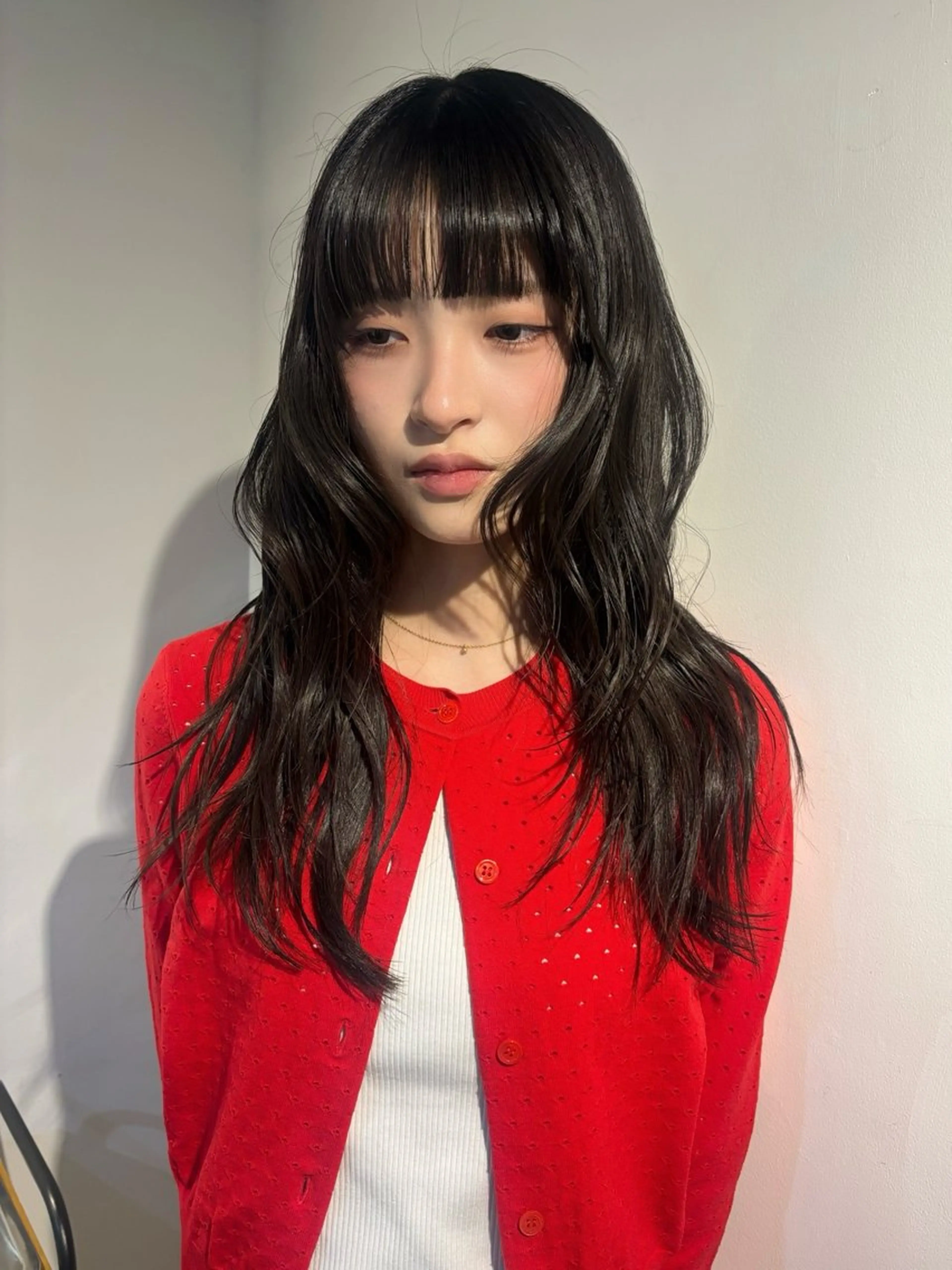 セミロング レイヤーカット CIECA . COCOROのヘアスタイル