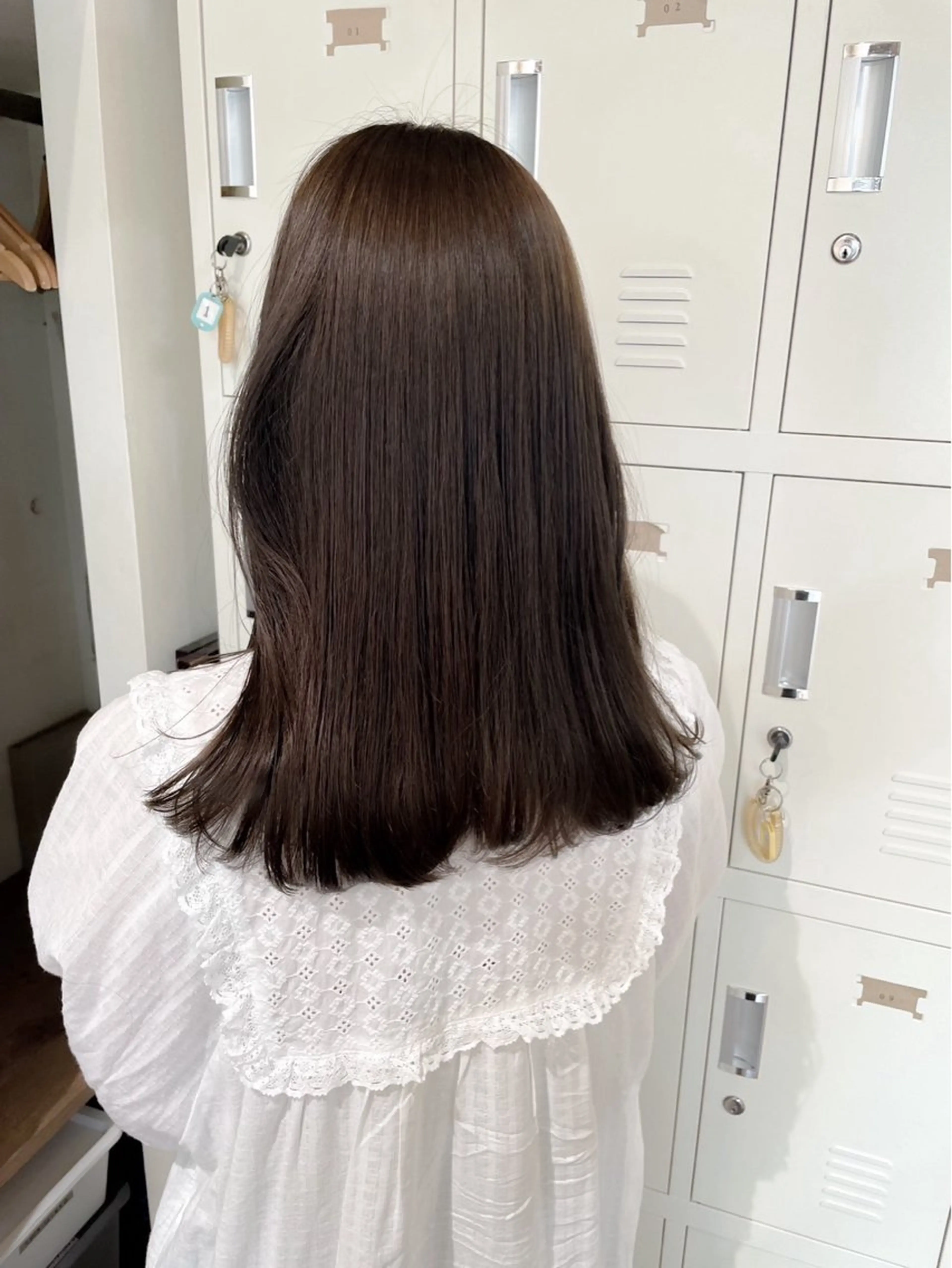 カラー 透明感カラー 🫧くちき りお🫧のヘアスタイル
