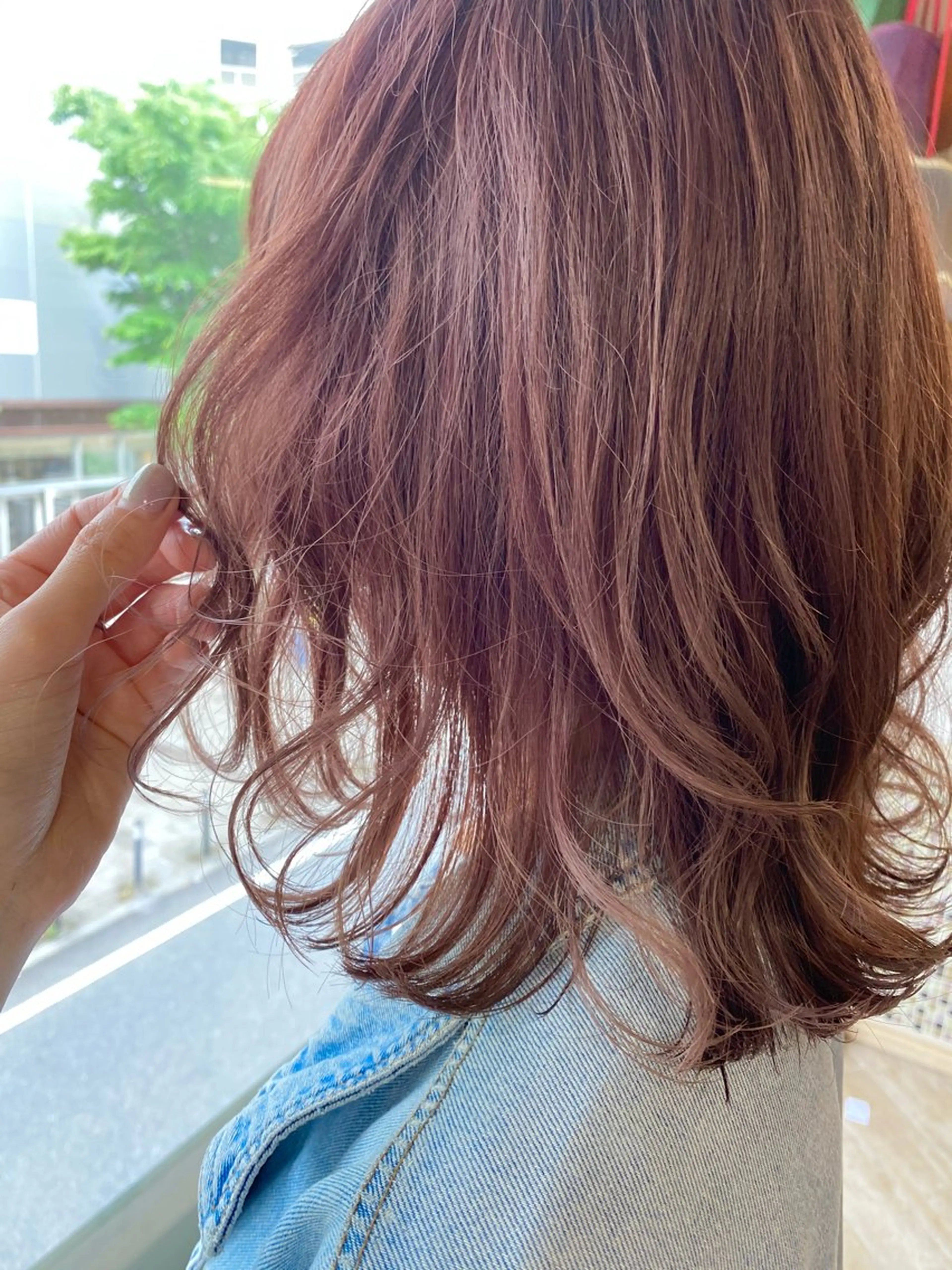 ミディアム ダメージレス◎東区/ 艶カラー💫/斉藤拓のヘアスタイル
