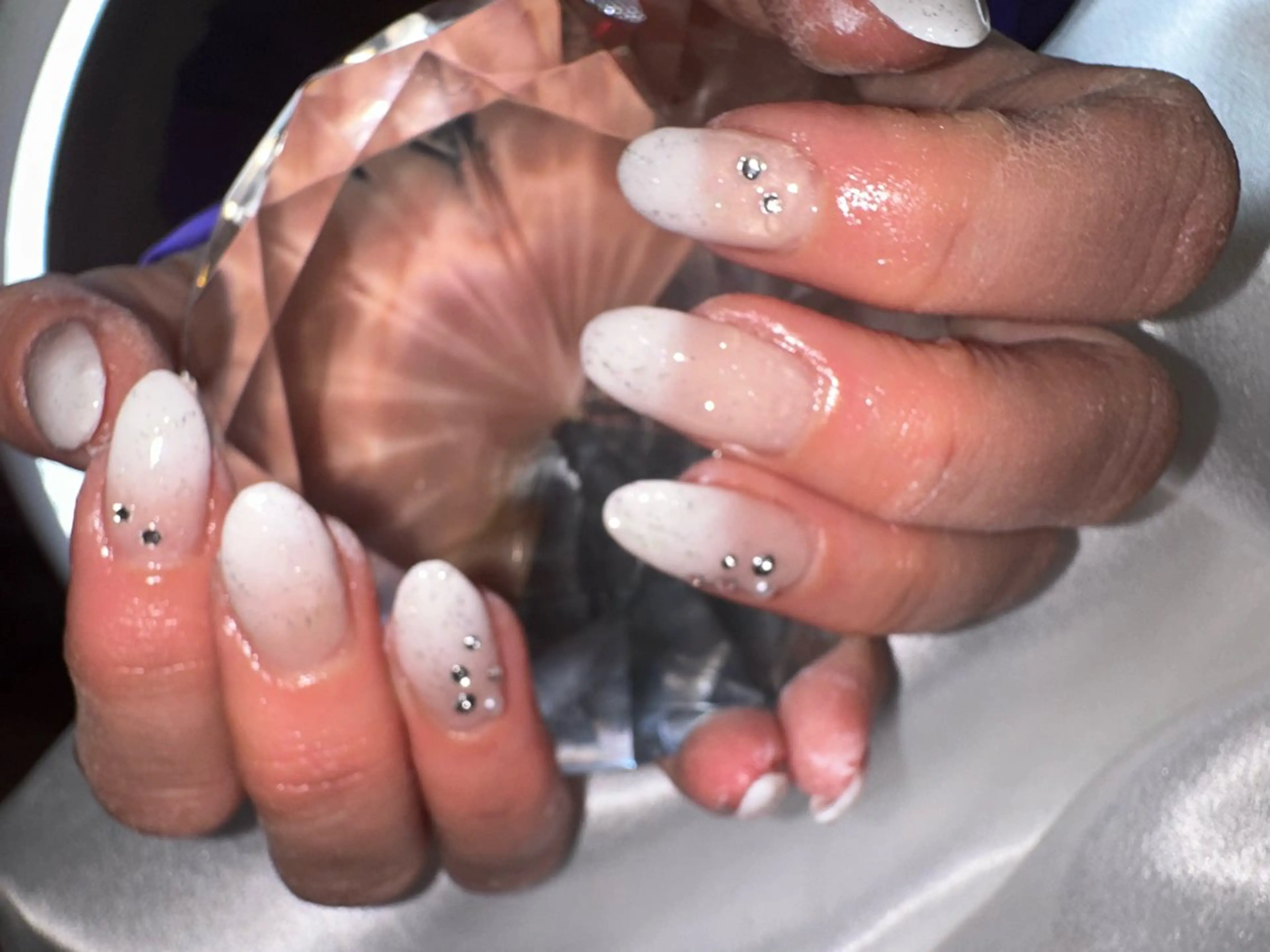 ミディアム ハンドネイル YOKOSUKA🧸 NAIL🌿🫧💛のネイルデザイン