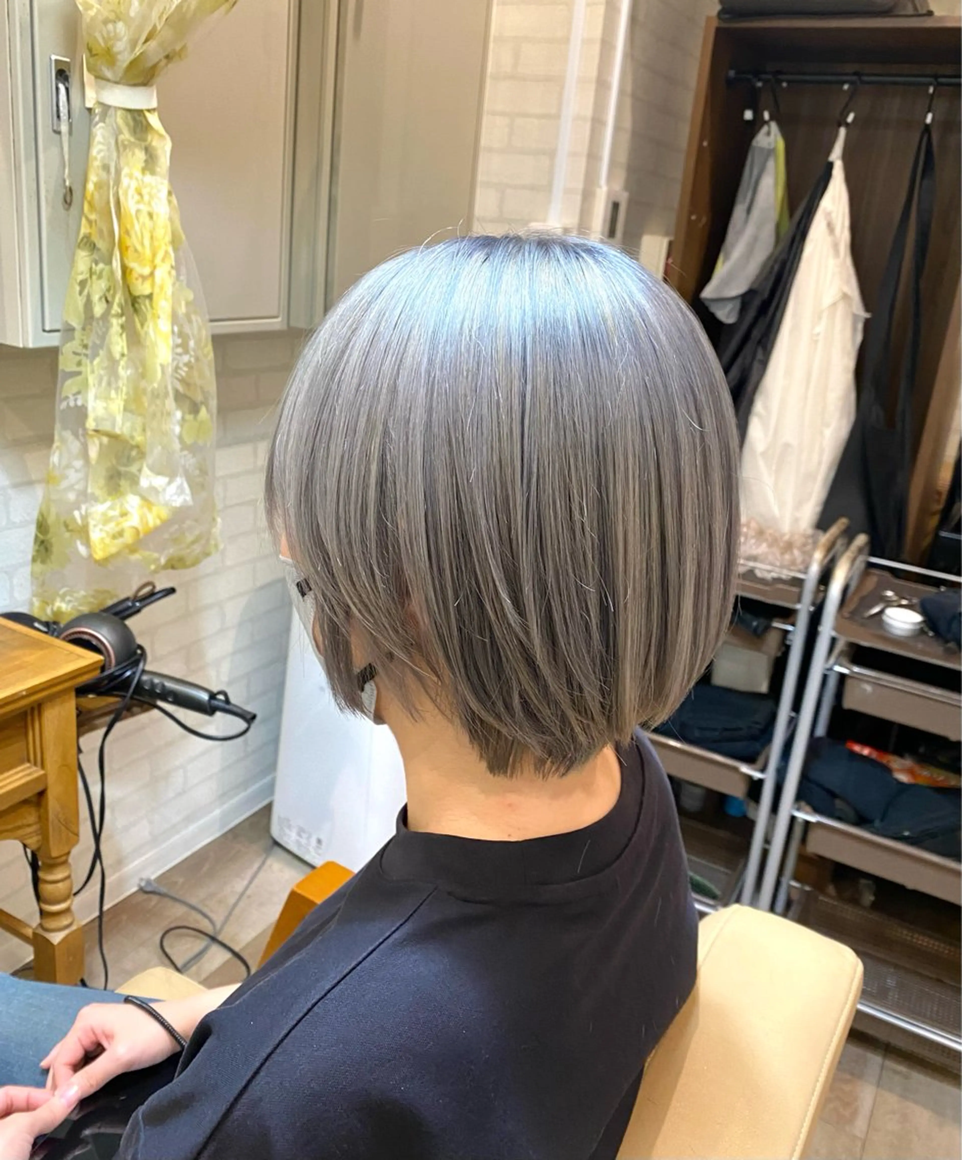 ショート カラー ヘアカラー トリートメント ヘッドスパ Aujuaソムリエ 🎨‎♡HARUのヘアスタイル