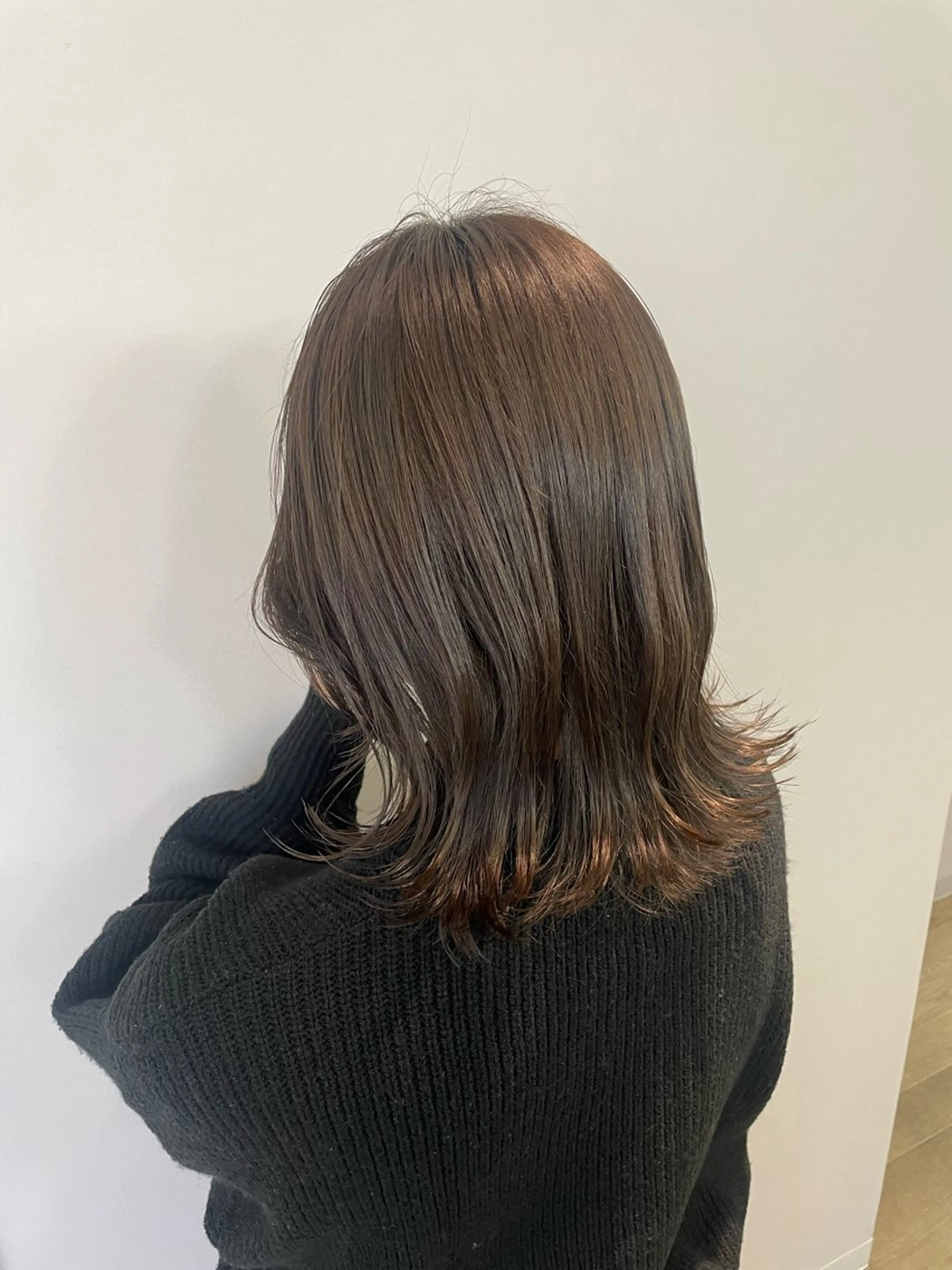 ミディアム カラー カット ヘアカラー ayano / 透明感・くすみカラーのヘアスタイル