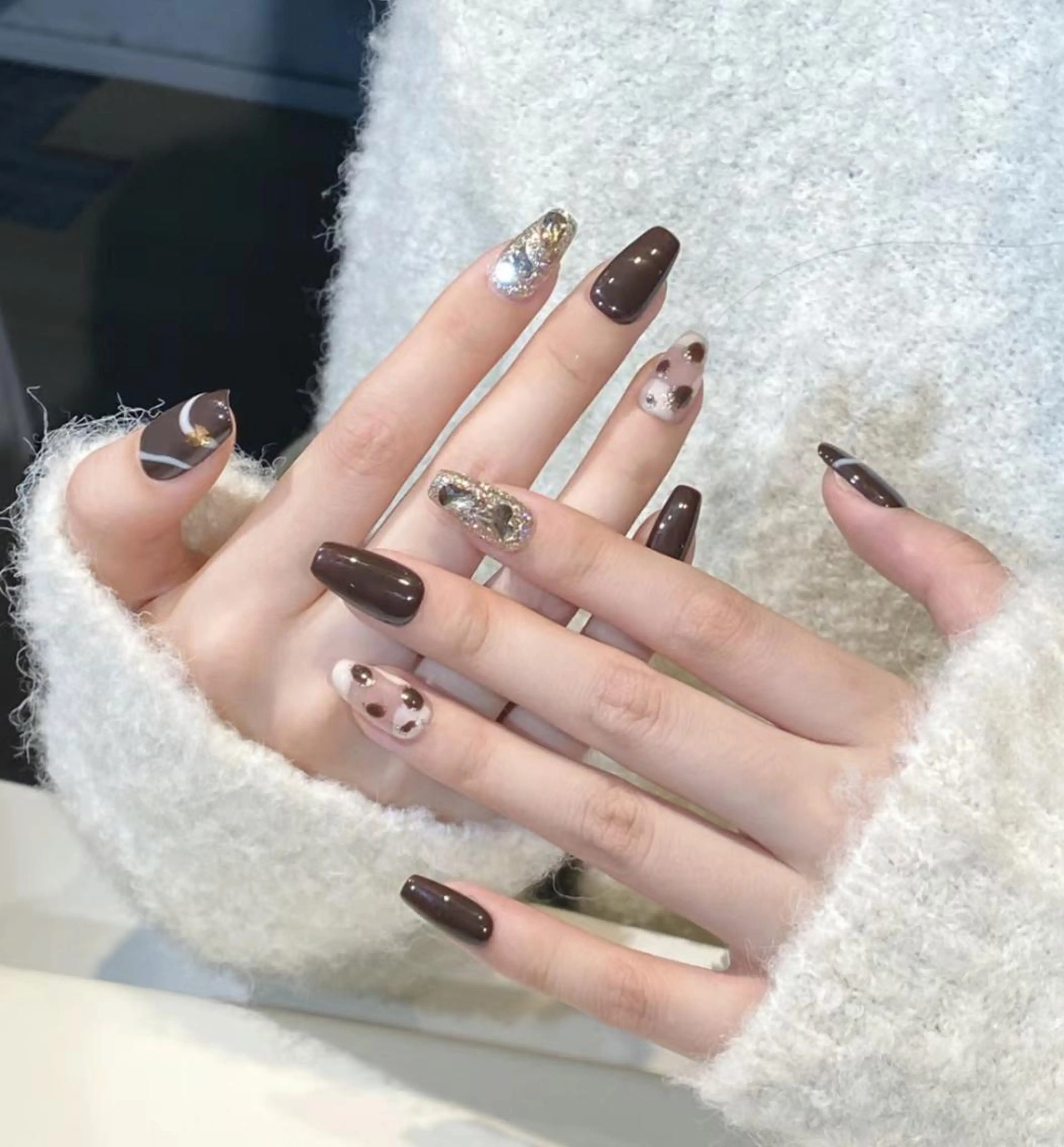 ネイル ハンドネイル ハンドケア 🍑 momo_nailのネイルデザイン