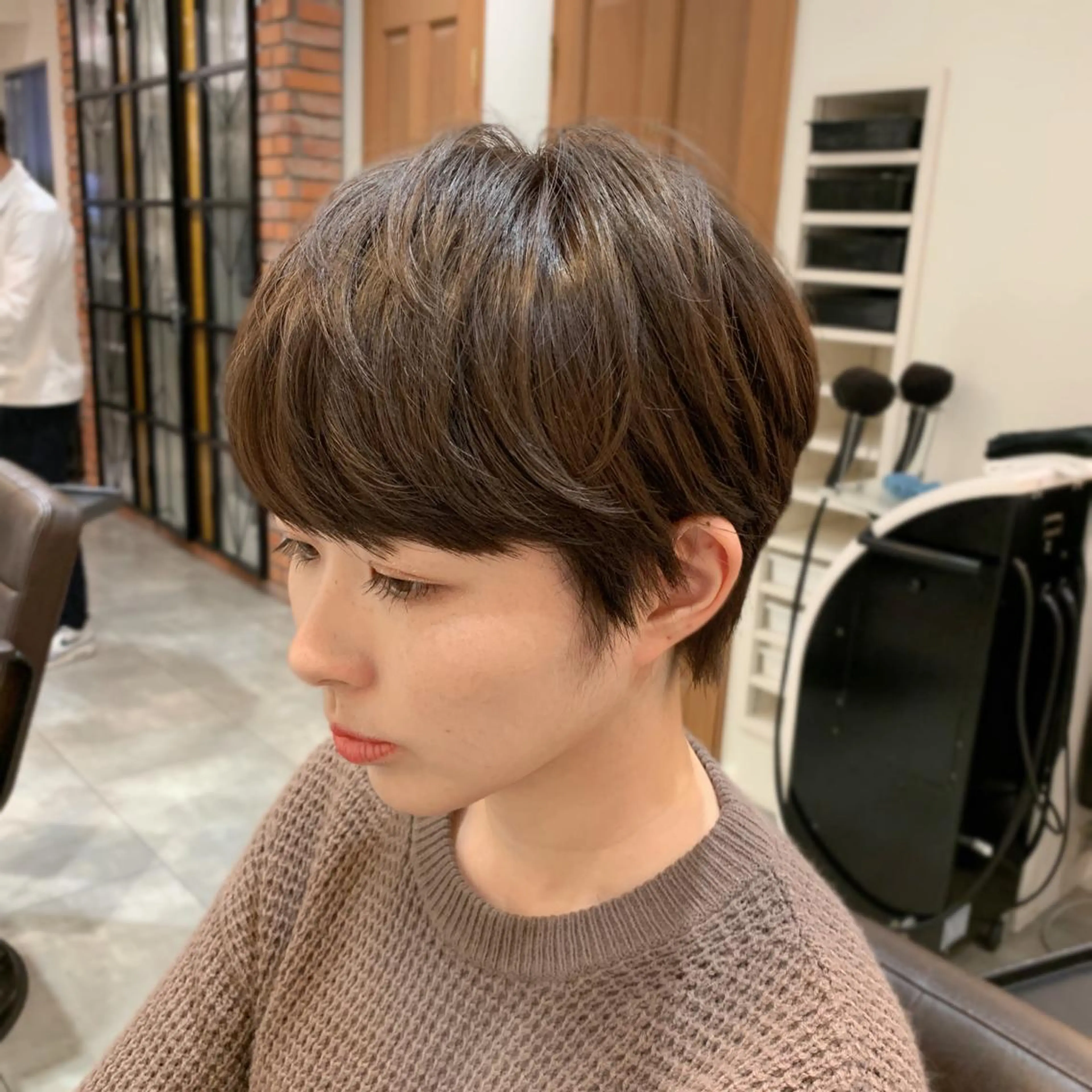 ショート カラー ショートヘア 中村 研介のヘアスタイル