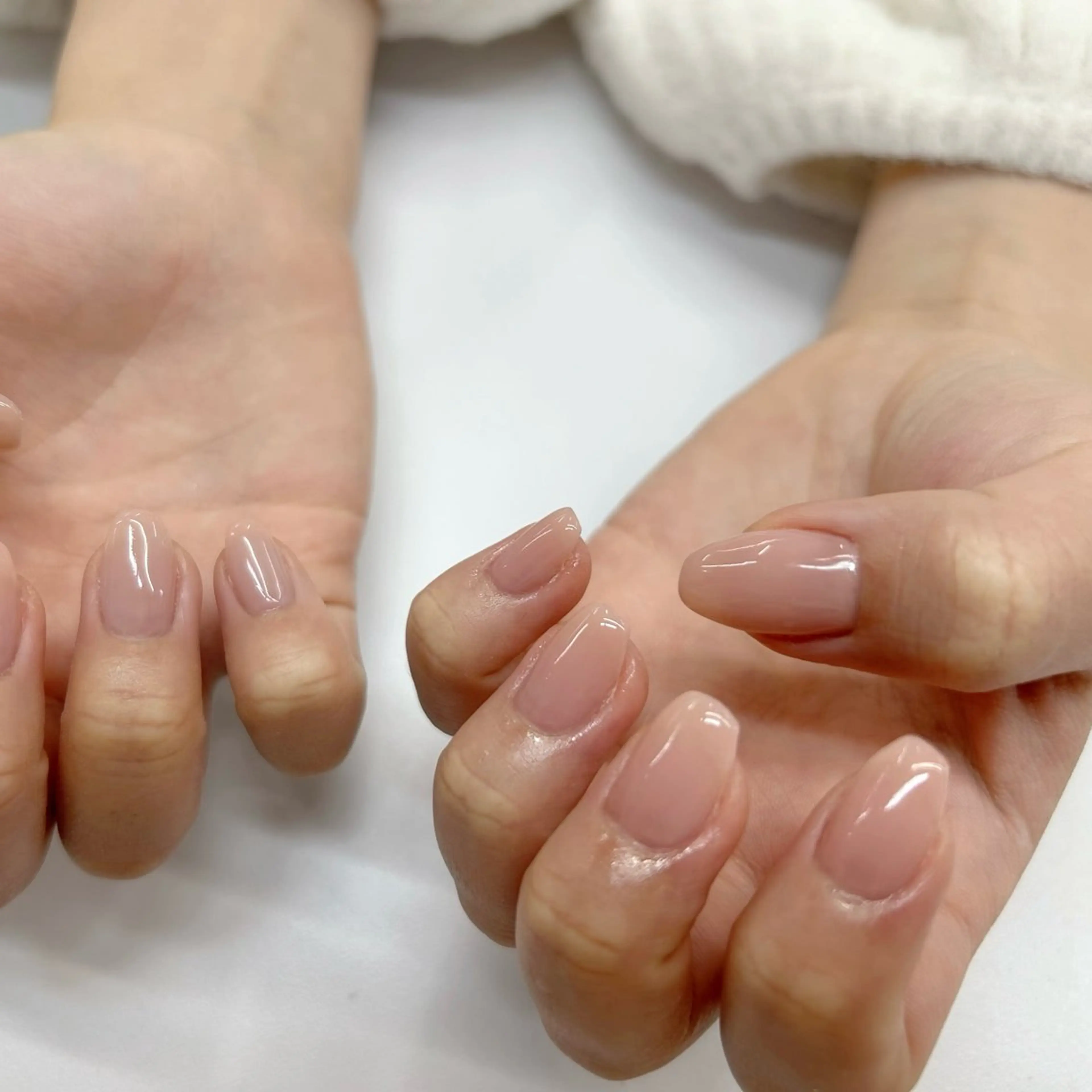 ネイル ワンカラーネイル 鈴木 優花のネイルデザイン