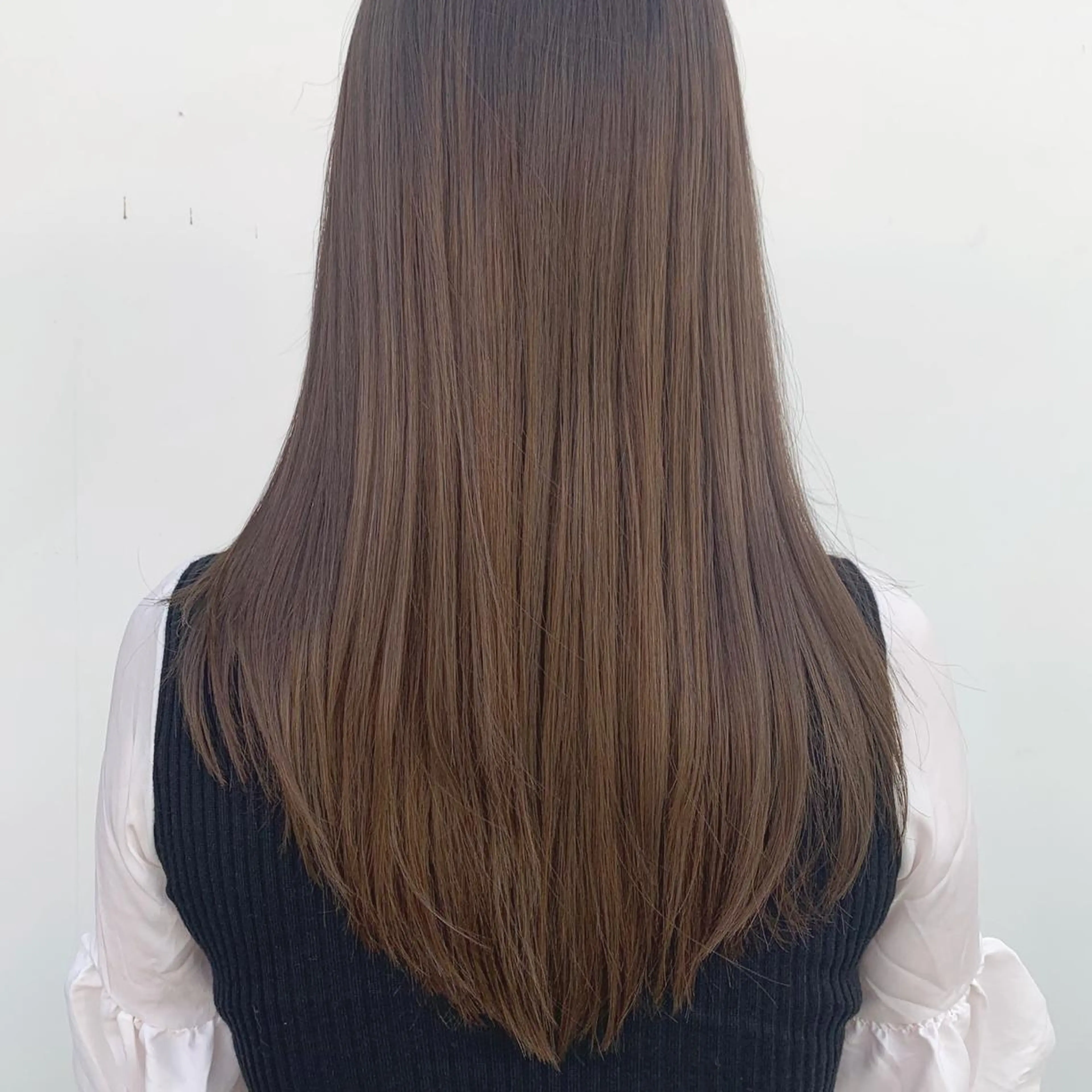 ロング カット 縮毛矯正 トリートメント 𖧷 ⁺. 大人ヘア Yui 𓂃𓈒𓏸のヘアスタイル