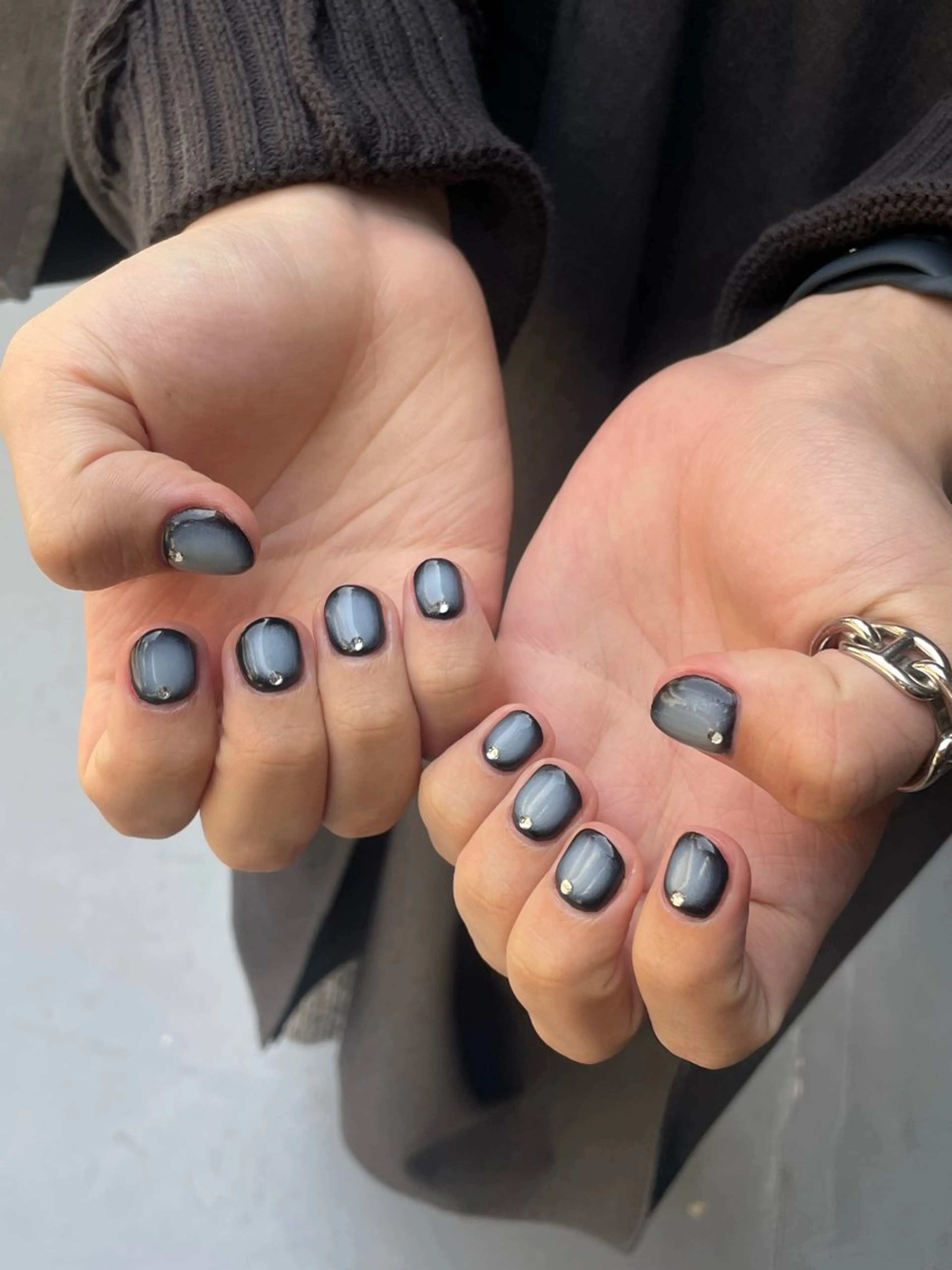 メンズ ネイル メンズネイル IROHA NAIL Kurumi🪽🫧のネイルデザイン