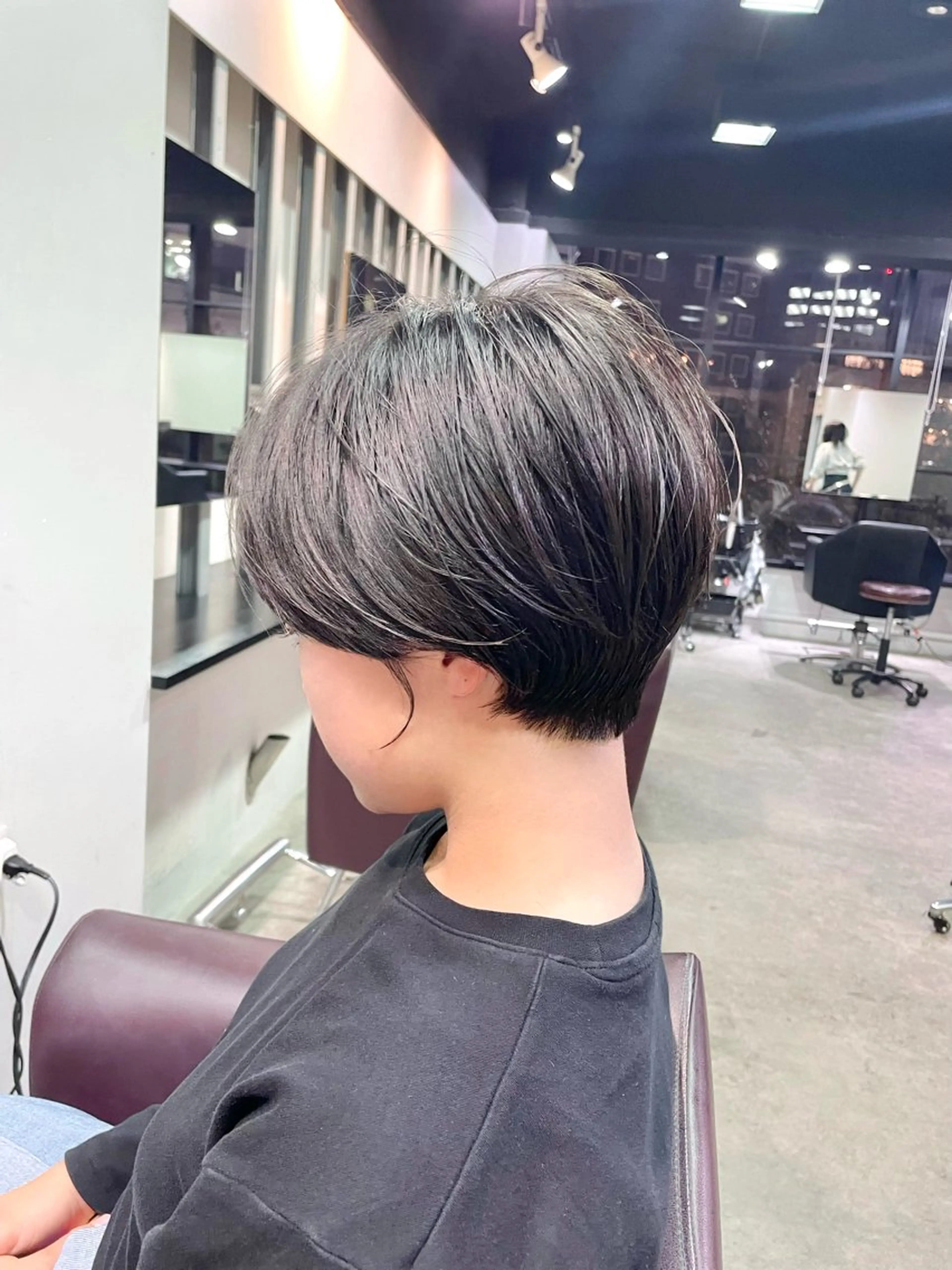 ショート カラー カット トリートメント 韓国/レイヤーカット 顔周り/廣瀬達哉のヘアスタイル