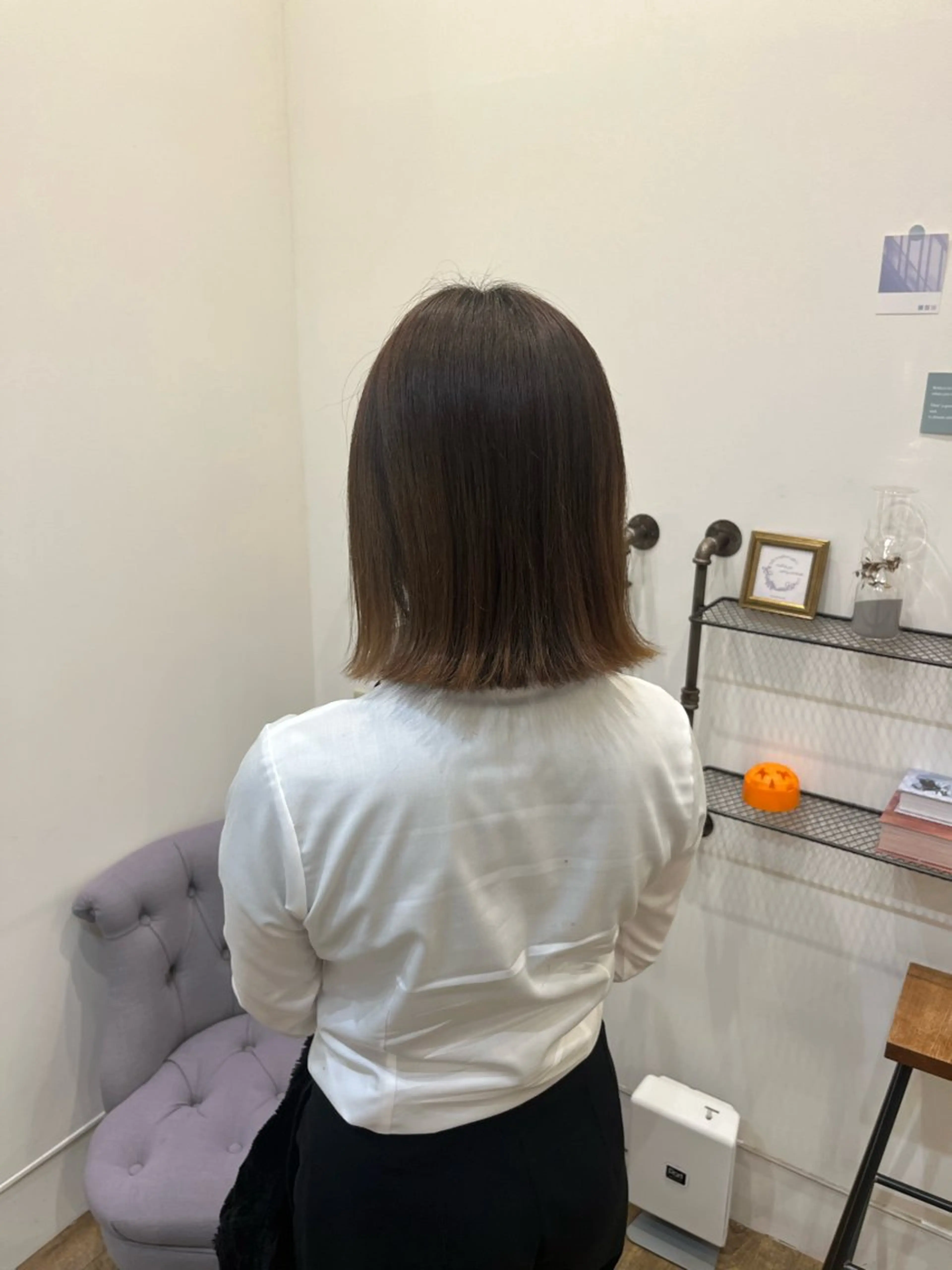 ミディアム LORAN 寺田のヘアスタイル