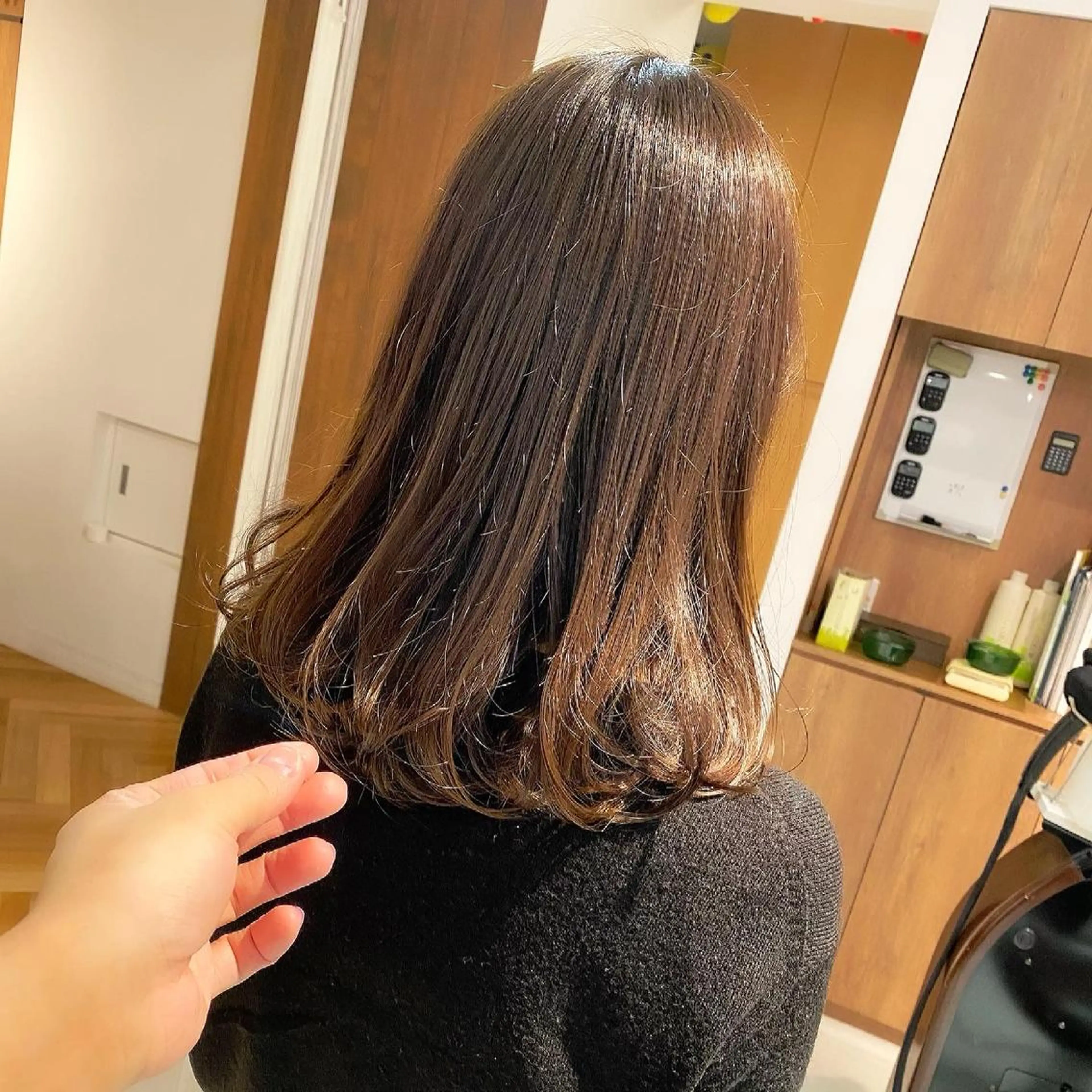 ミディアム 髪質改善特化 安東駿介のヘアスタイル