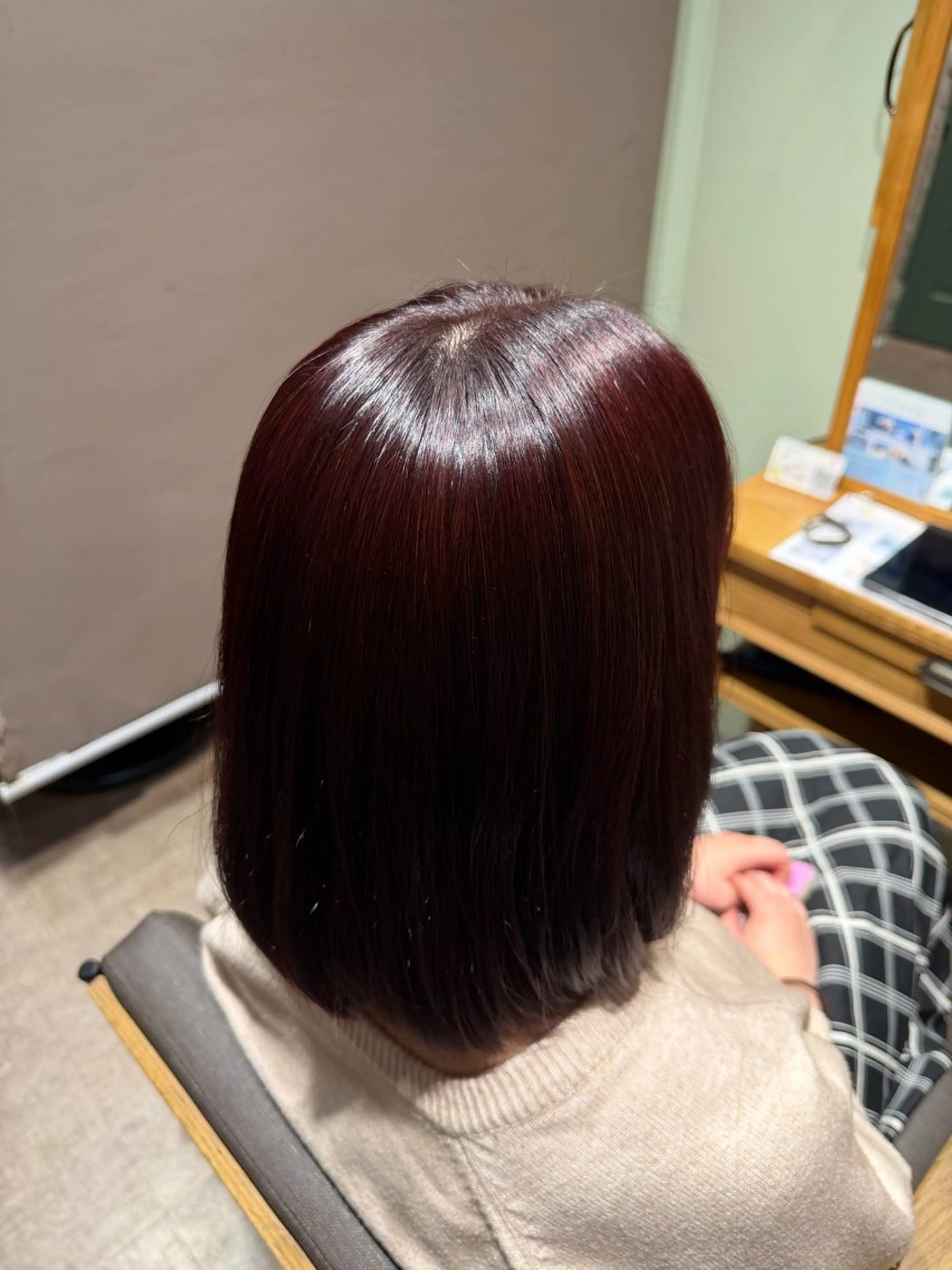 🌼カラー➕美髪 艶髪 ストレート【アイロン込み】🌼の写真