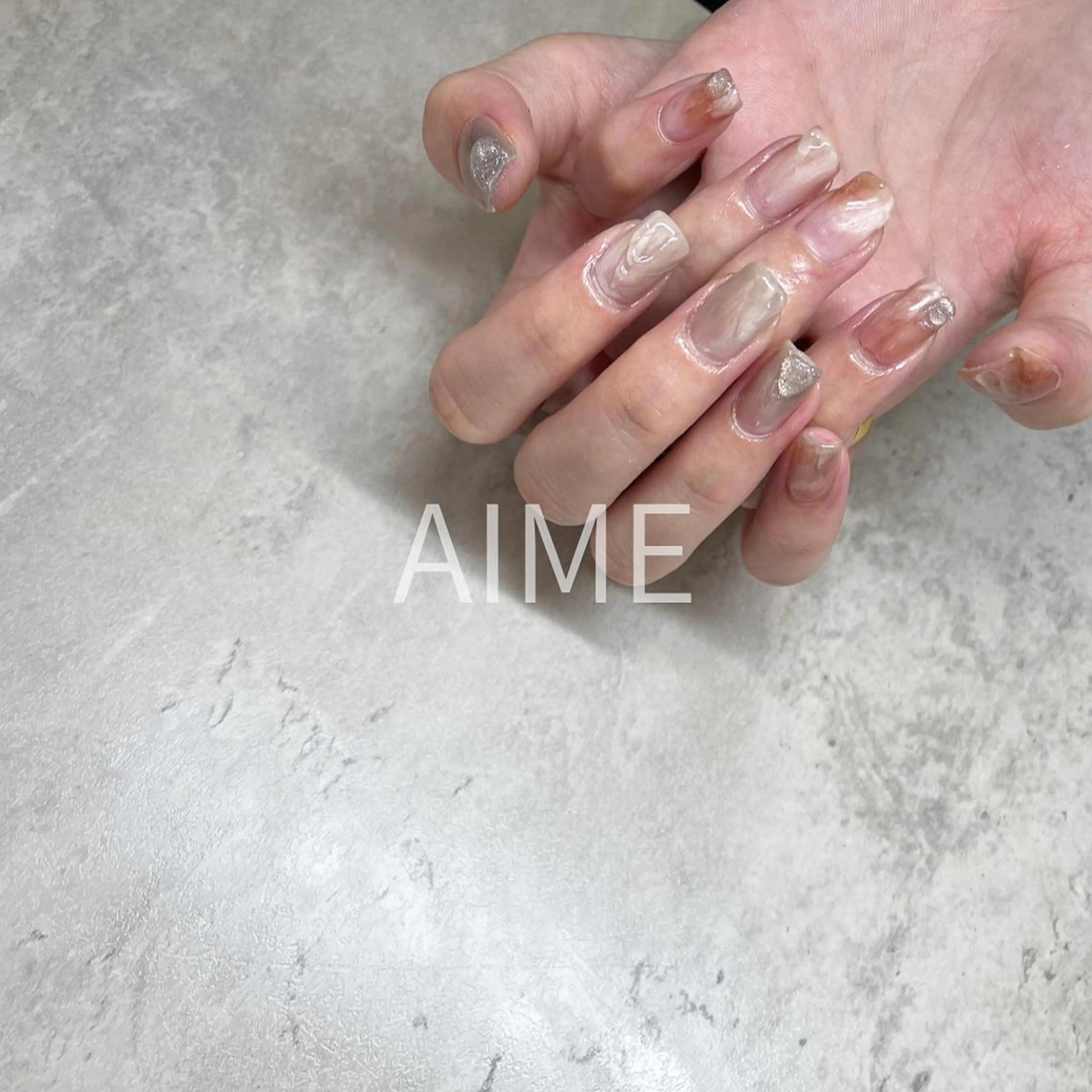 ネイル ハンドネイル AIME （momo）のネイルデザイン