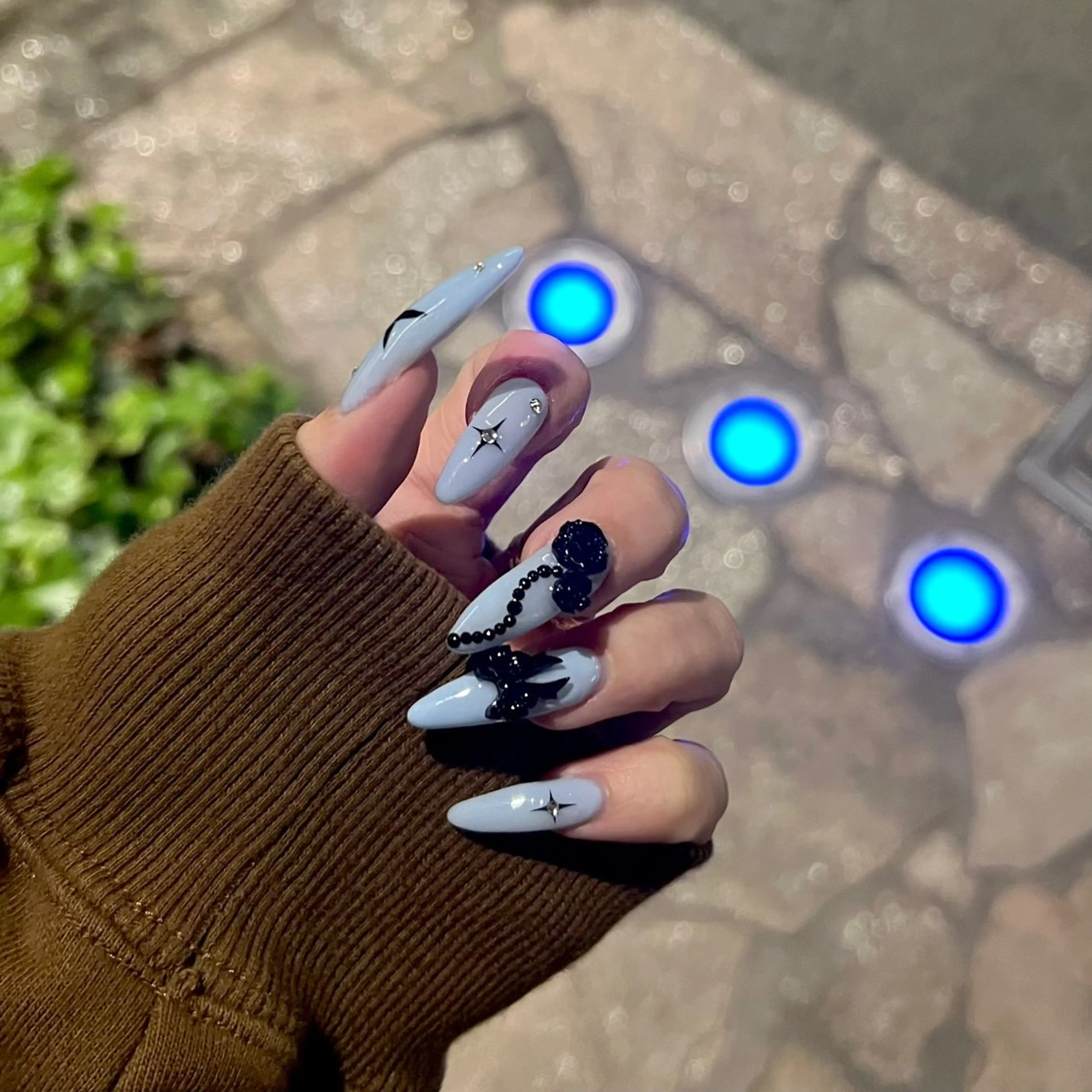 ネイル アートネイル クリアネイル ジェルネイル グラデーション ラメ(グリッター) ハンドネイル Mermaid Nailのネイルデザイン