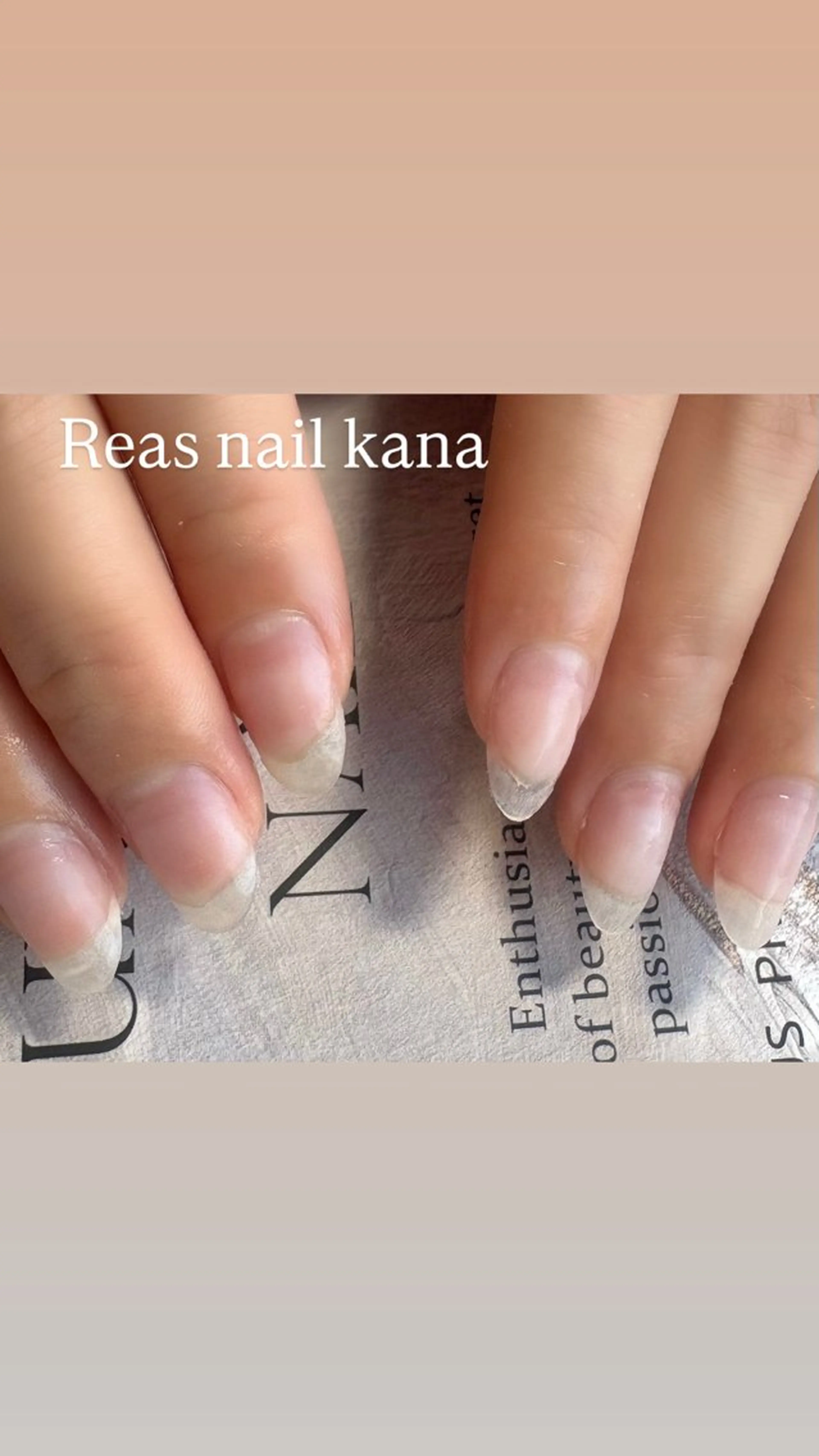 ネイル Reas  nail&eyelash所属・Reas nail kanaのネイルデザイン