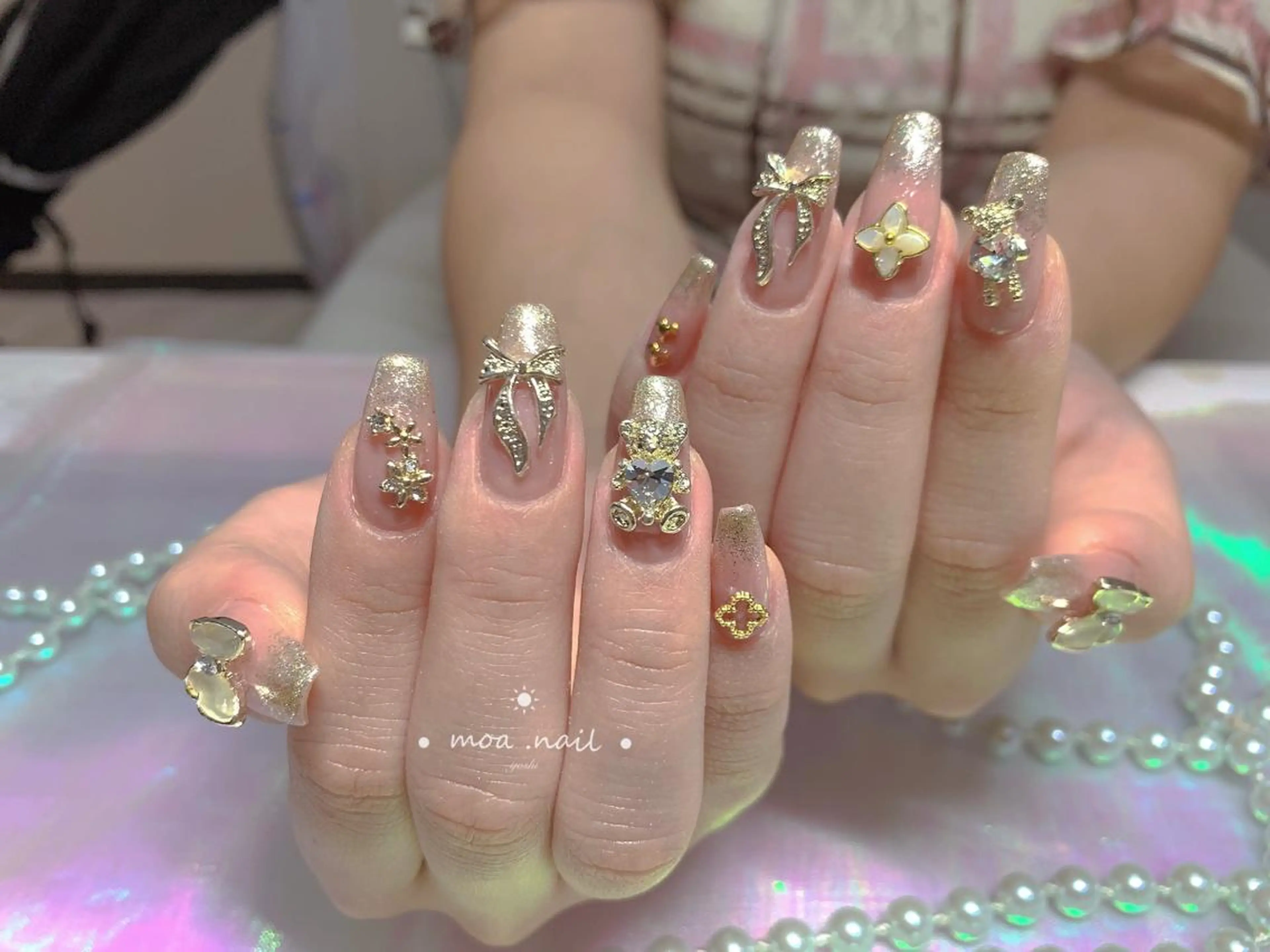 ネイル スカルプネイル MoaNail🫶 Yoshiのネイルデザイン