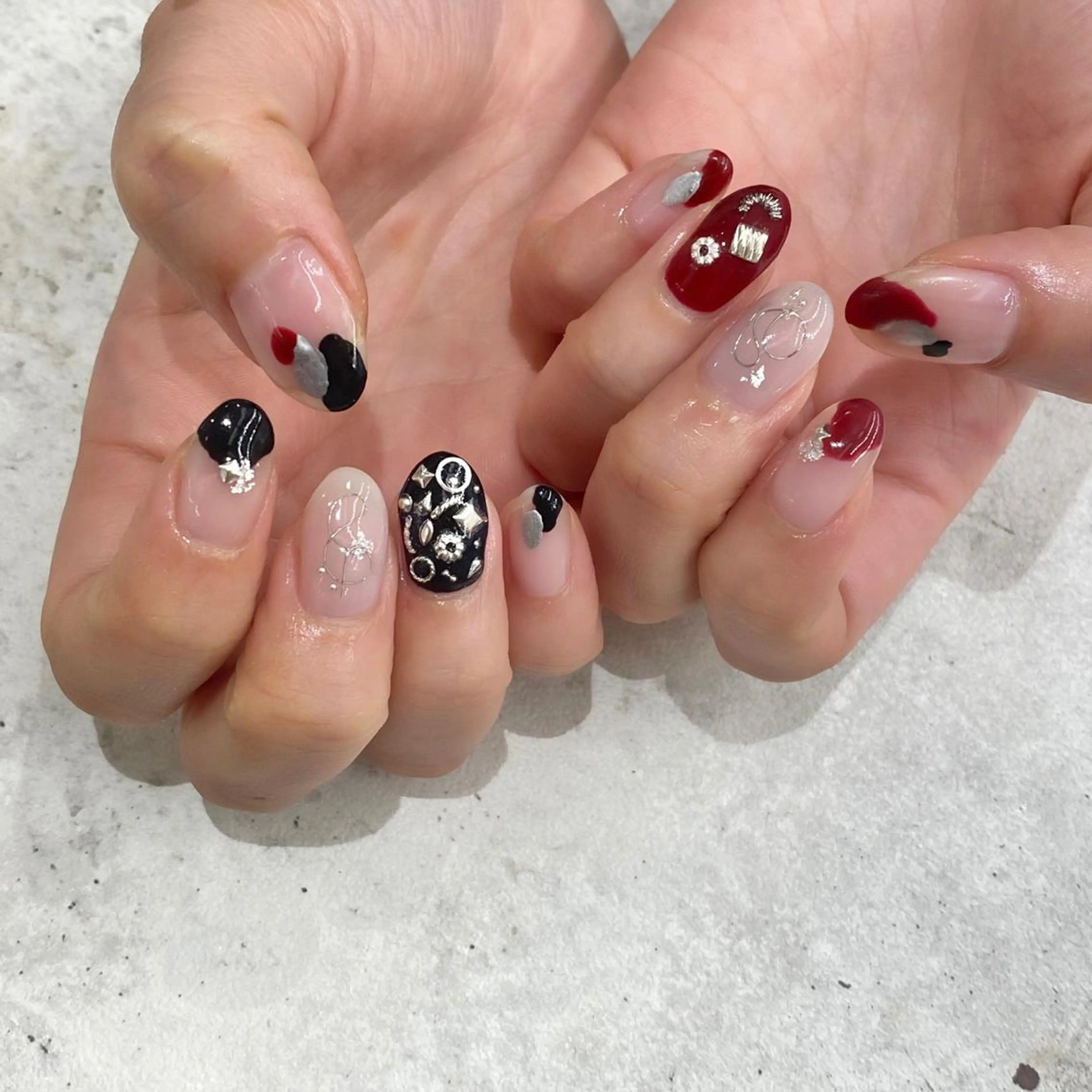 ネイル Yuriko Omi パラジェル/渋谷のネイルデザイン