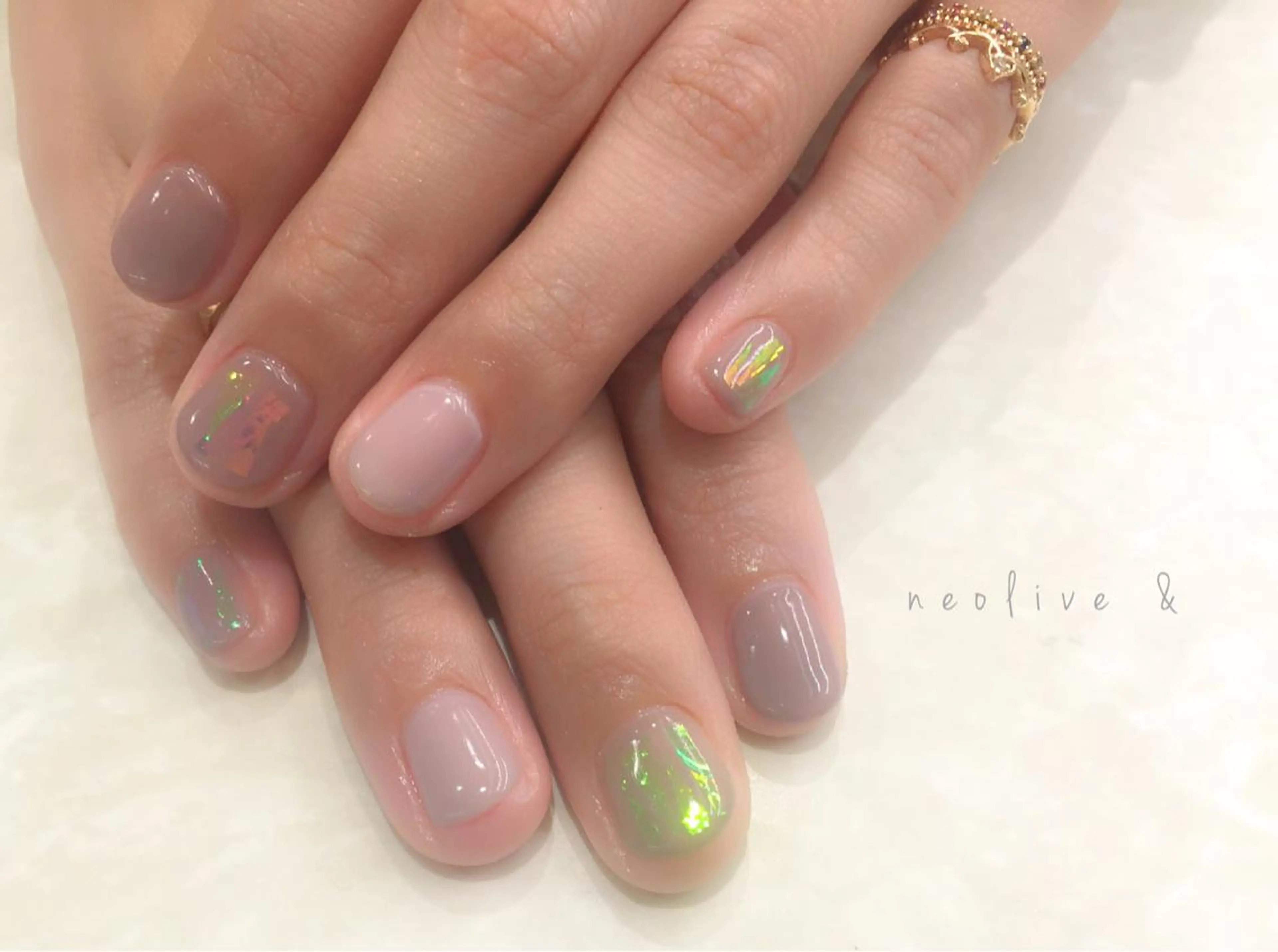 ネイル ハンドネイル Yuriko Omi パラジェル/渋谷のネイルデザイン