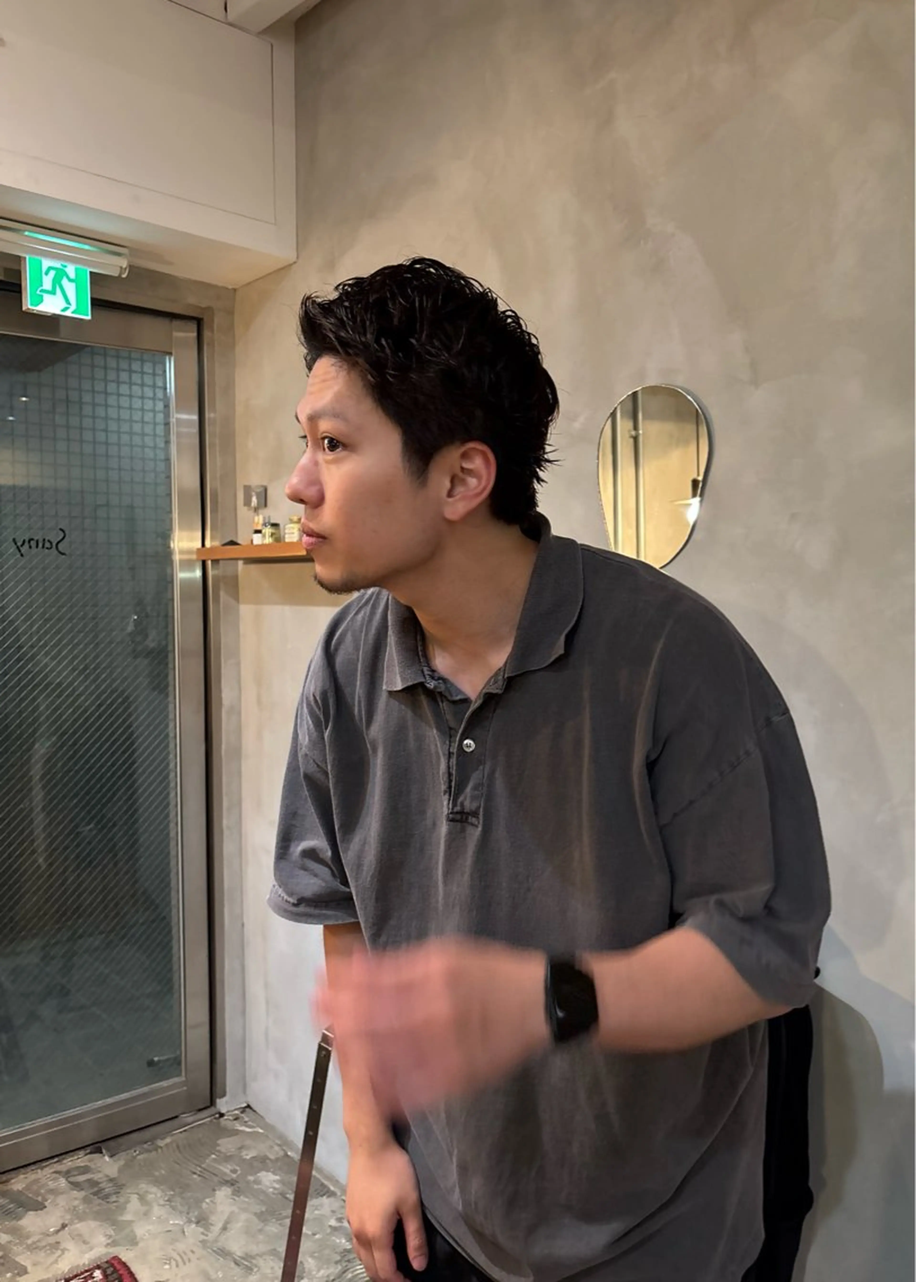 ショート メンズ 大人メンズショート/ ナチュラルヘア/福田のヘアスタイル