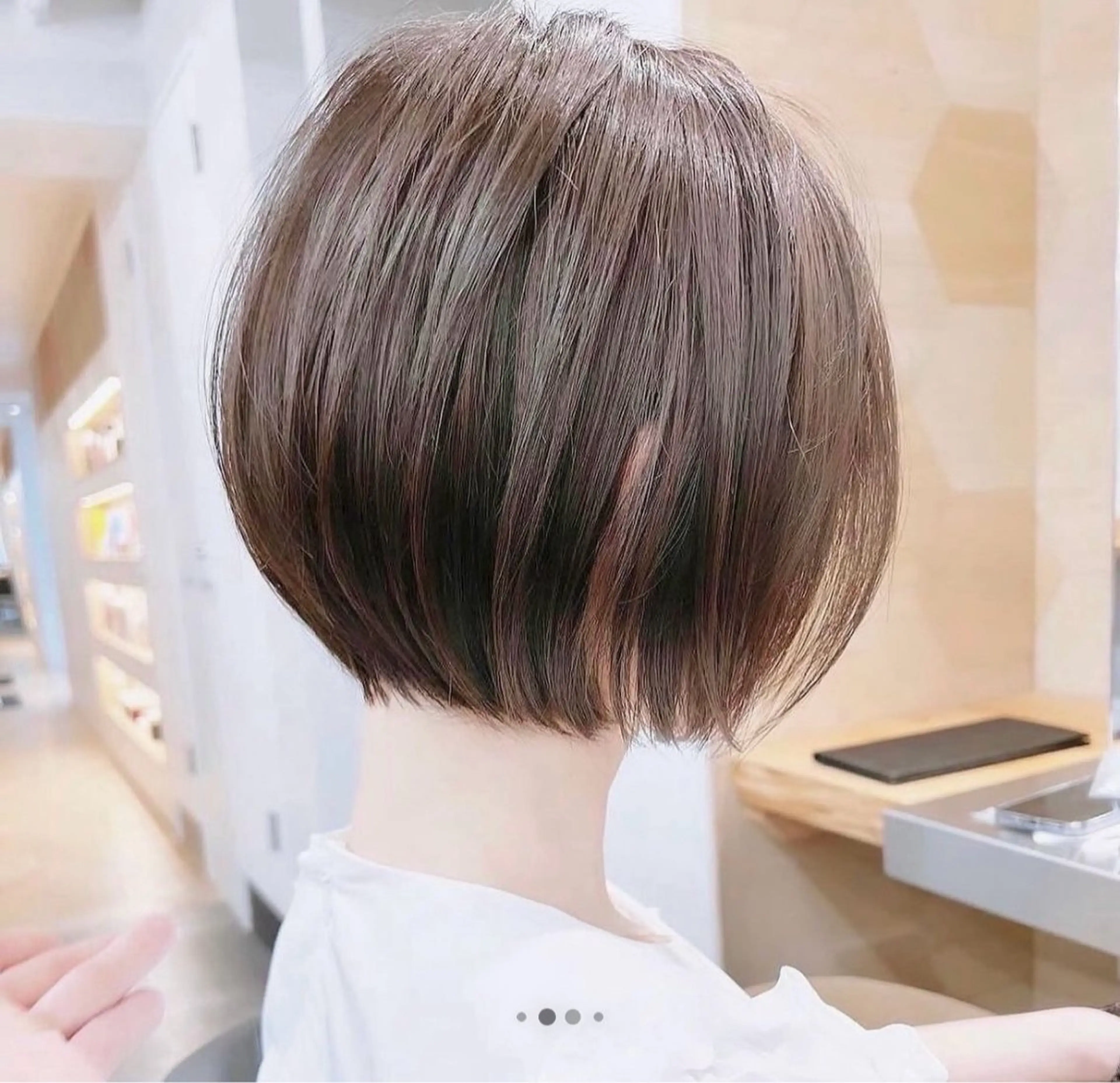 ショート 中顔面短縮 顔まわり新田大翔のヘアスタイル