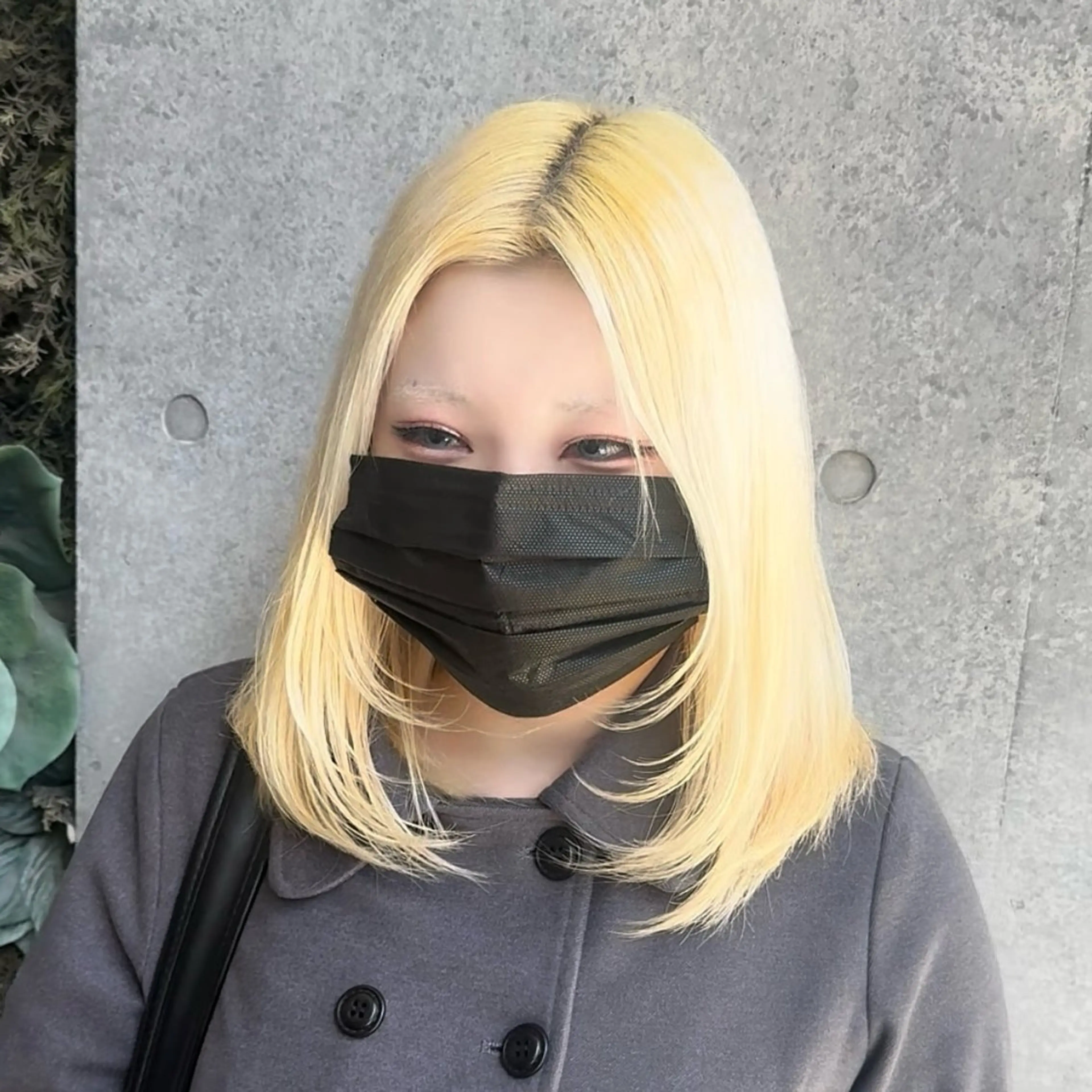 《 ダブルカラー×カット 》ブリーチ＆レイヤーorボブカット✨💭の写真