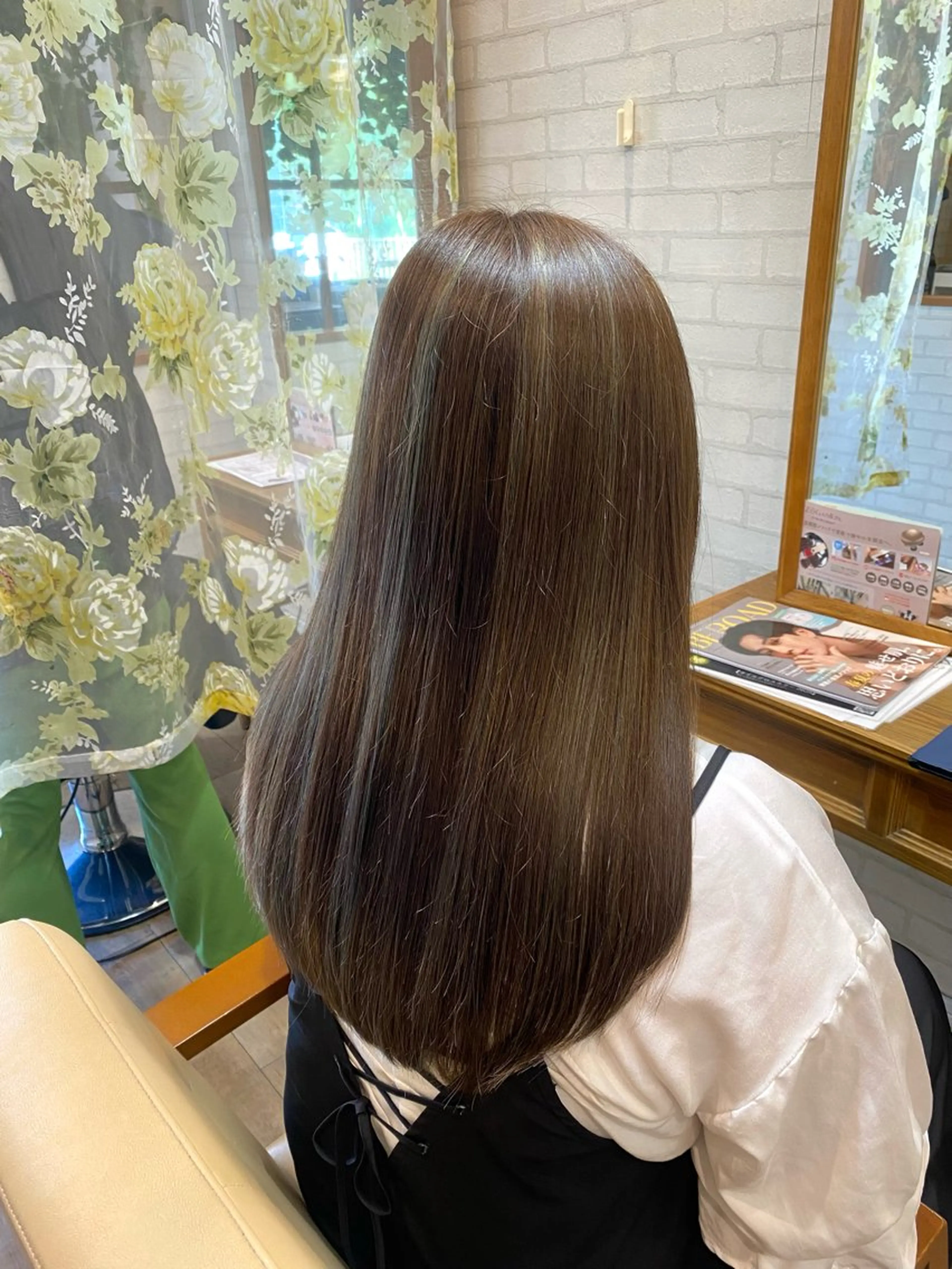 ロング カラー ヘアカラー トリートメント ヘッドスパ Aujuaソムリエ 🎨‎♡HARUのヘアスタイル